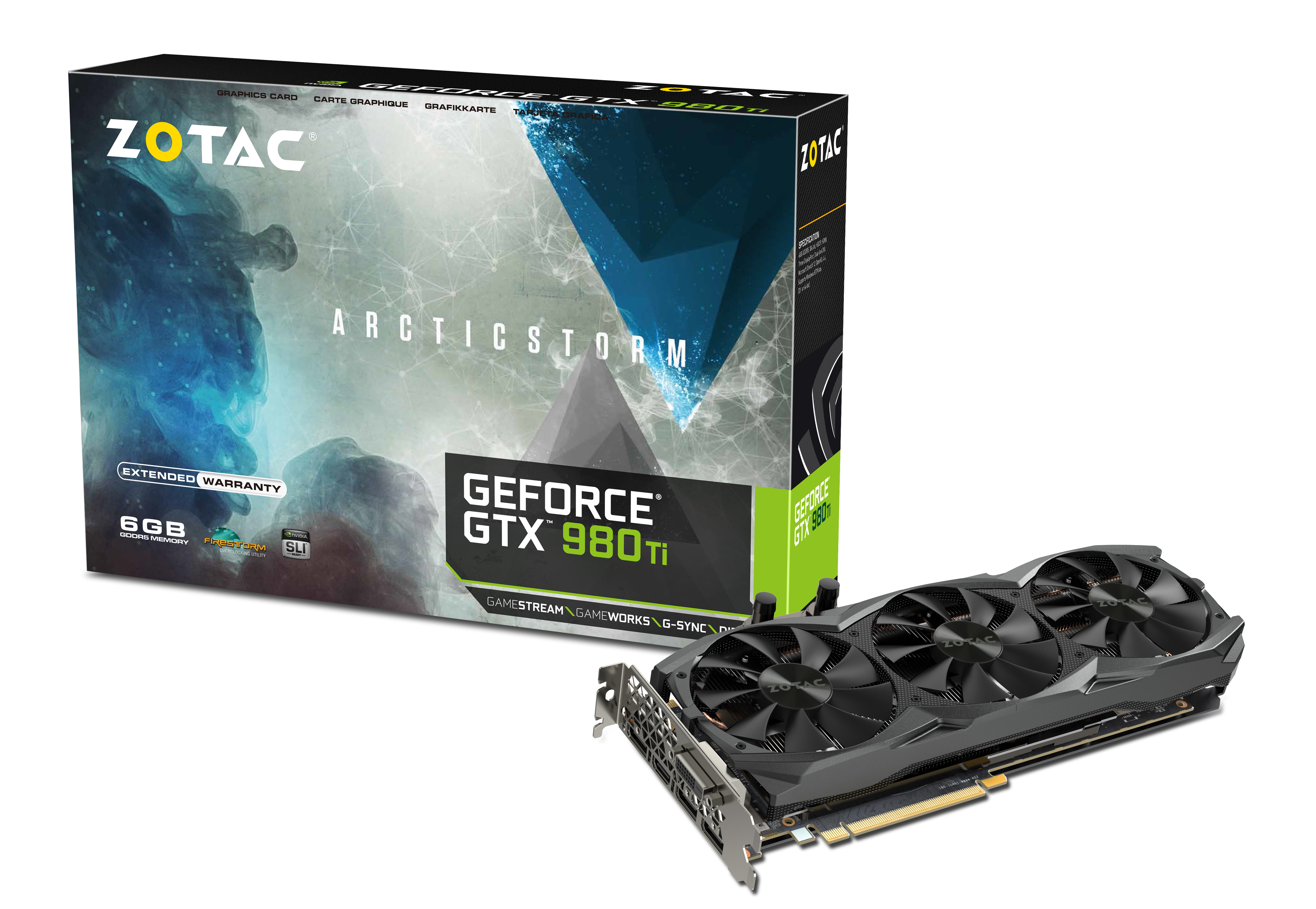 Geforce Gtx 980 Ti Arcticstorm Zotac