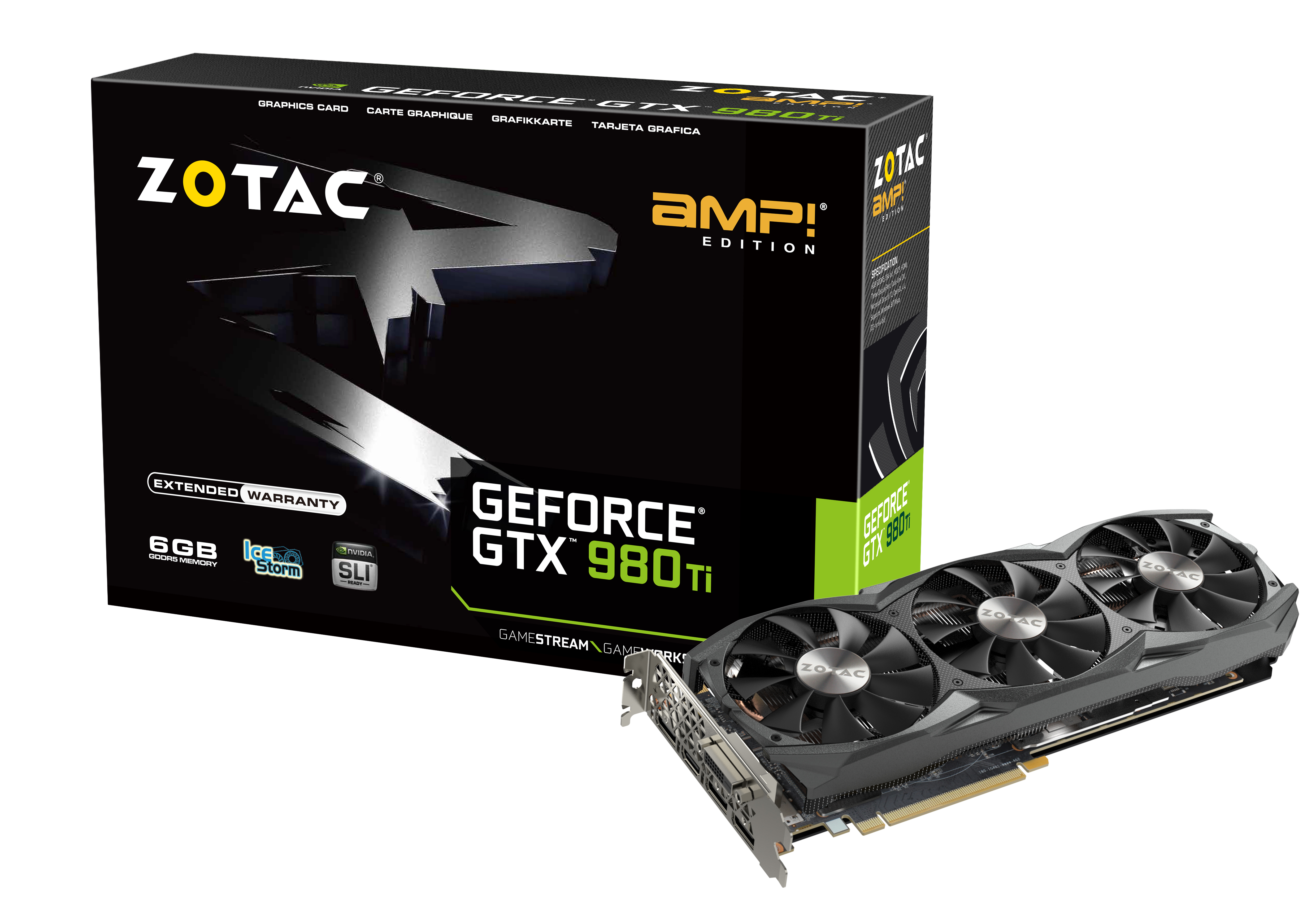GeForce ® GTX 980 Ti AMP! | ZOTAC