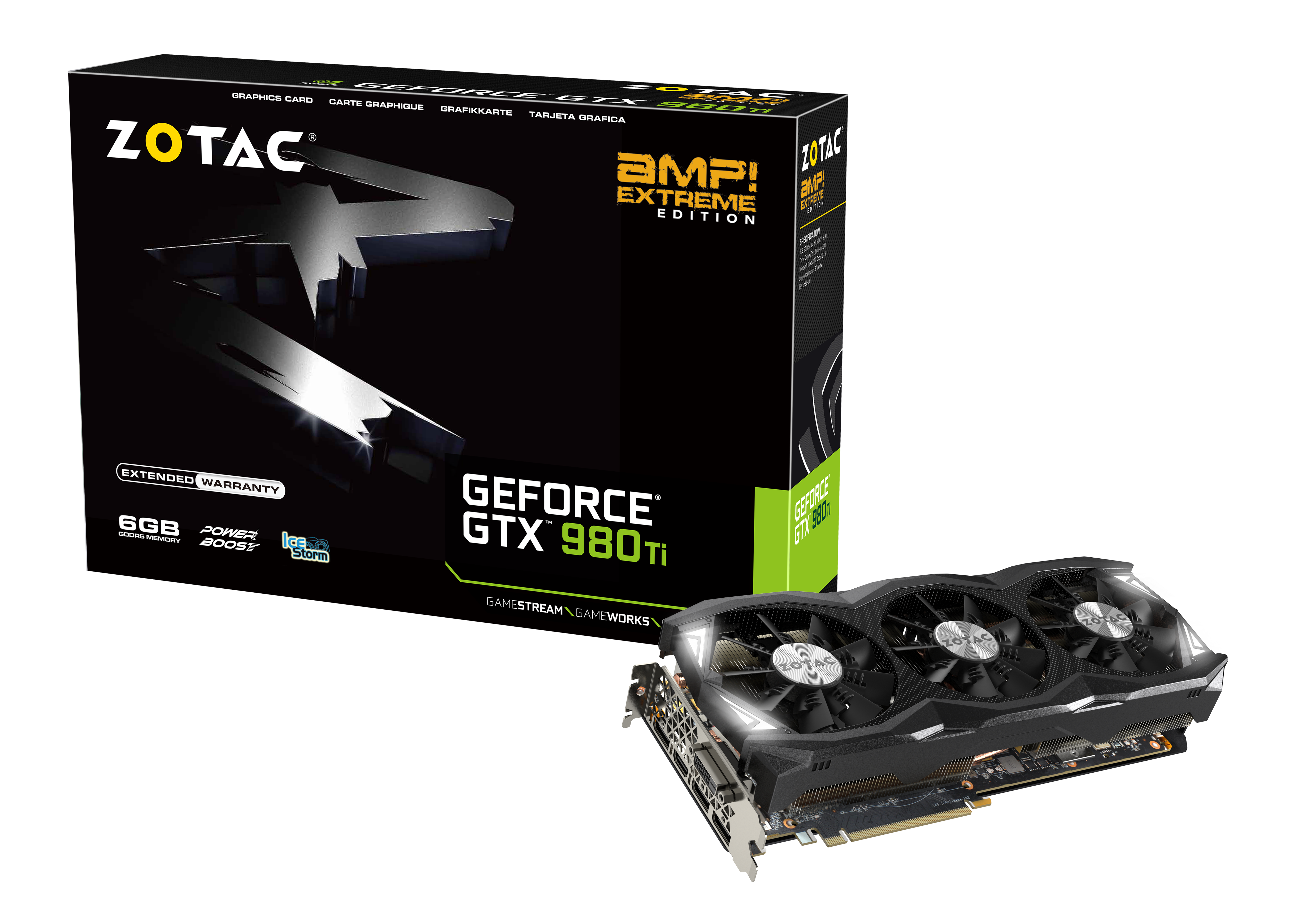 GeForce® GTX 980 Ti AMP! Extreme | ZOTAC