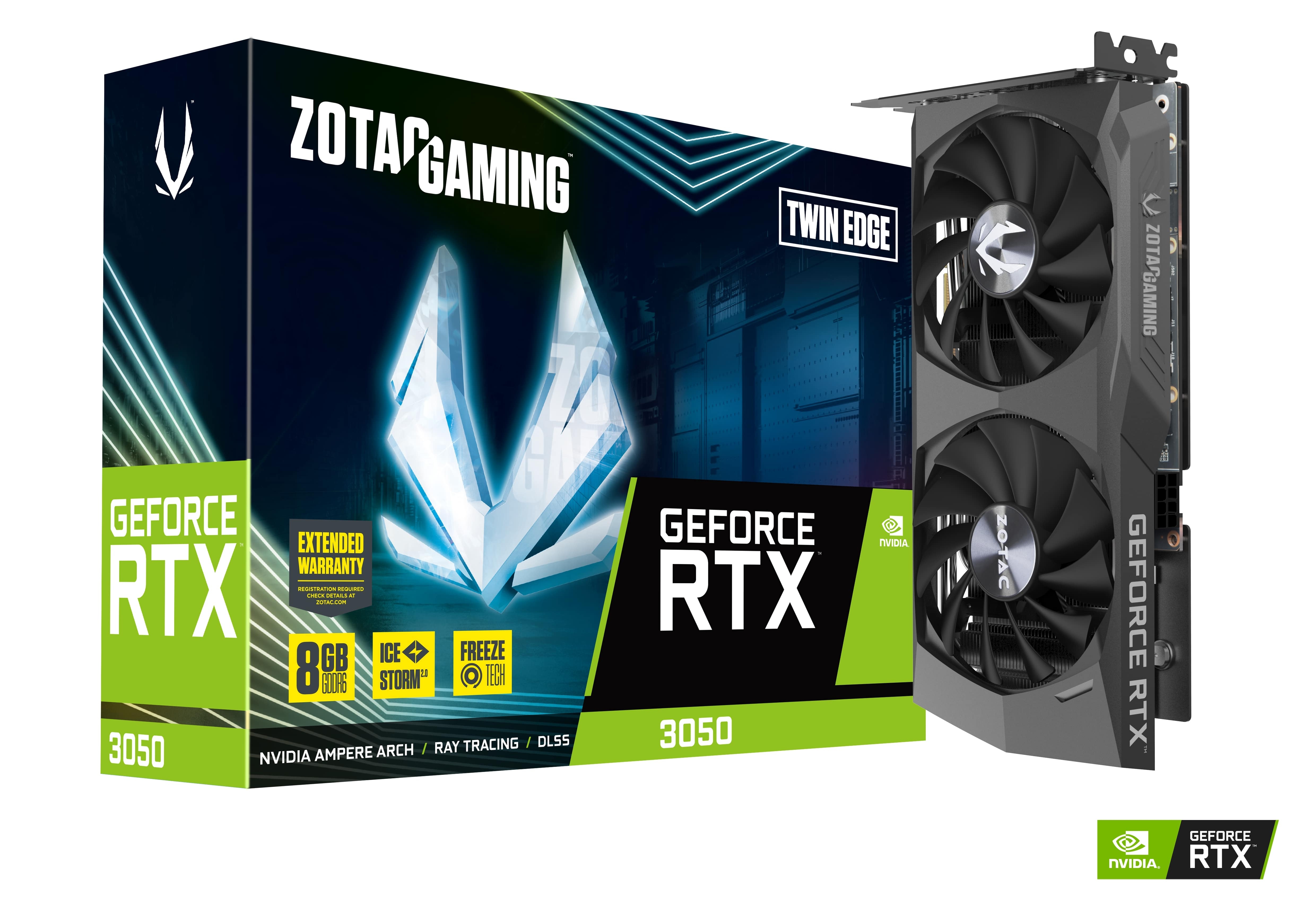 ZOTAC GAMING GeForce RTX 3050 Twin Edge | ZOTAC