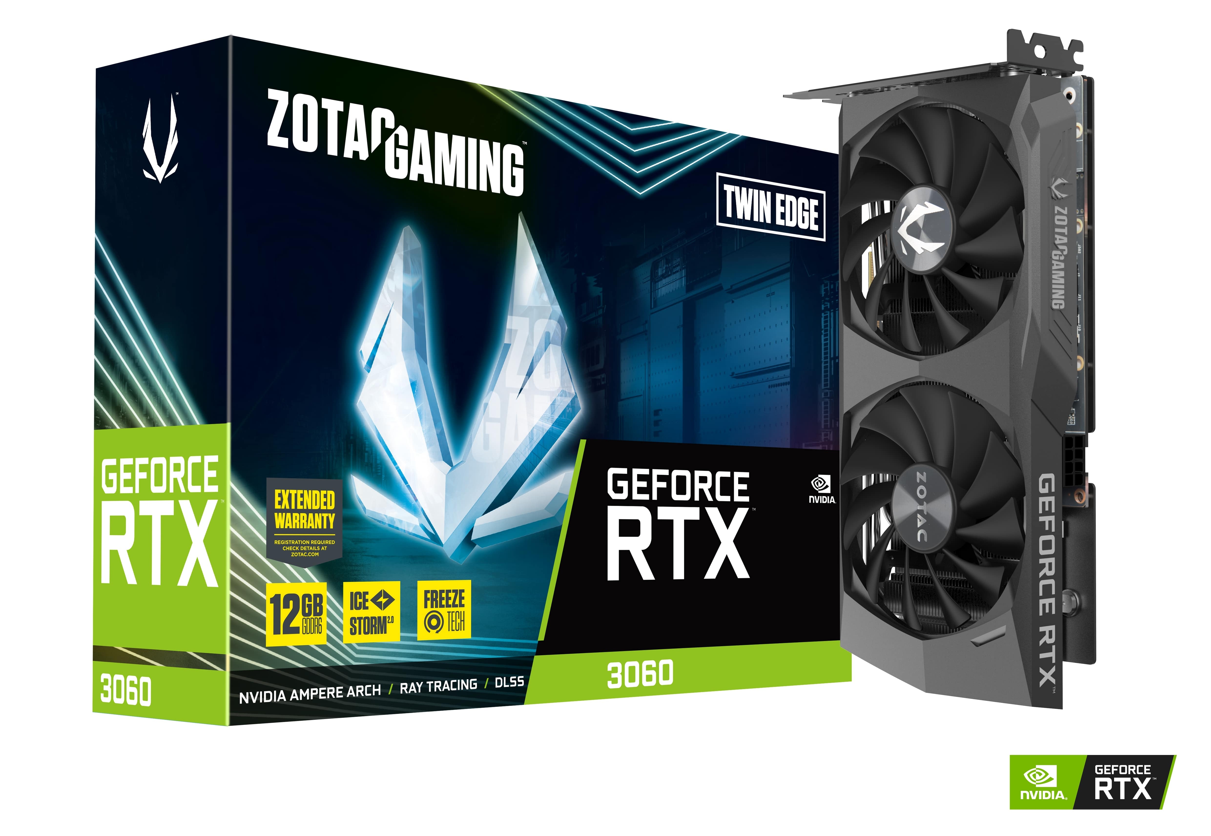 ZOTAC GAMING GeForce RTX 3060 Twin Edge | ZOTAC