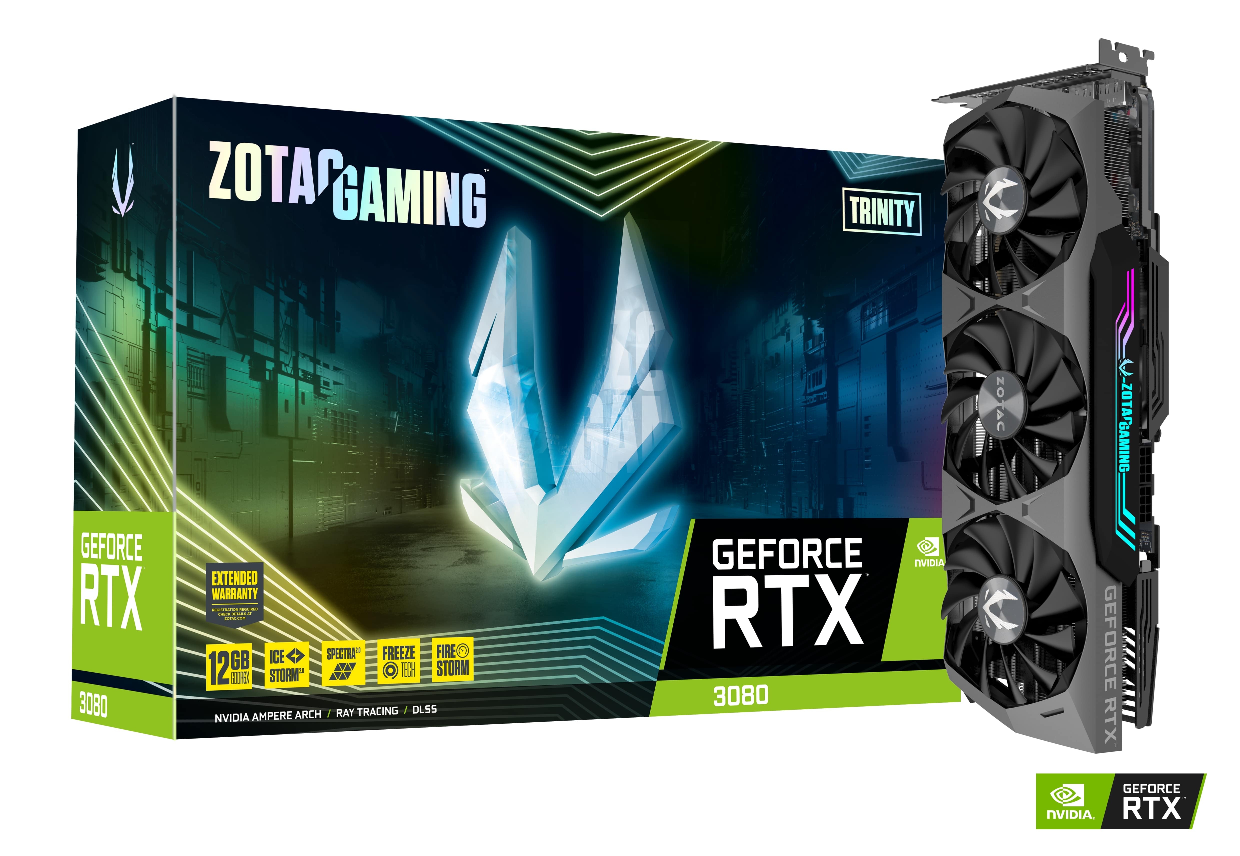 ZOTAC RTX 3080 TRINITY 非LHR