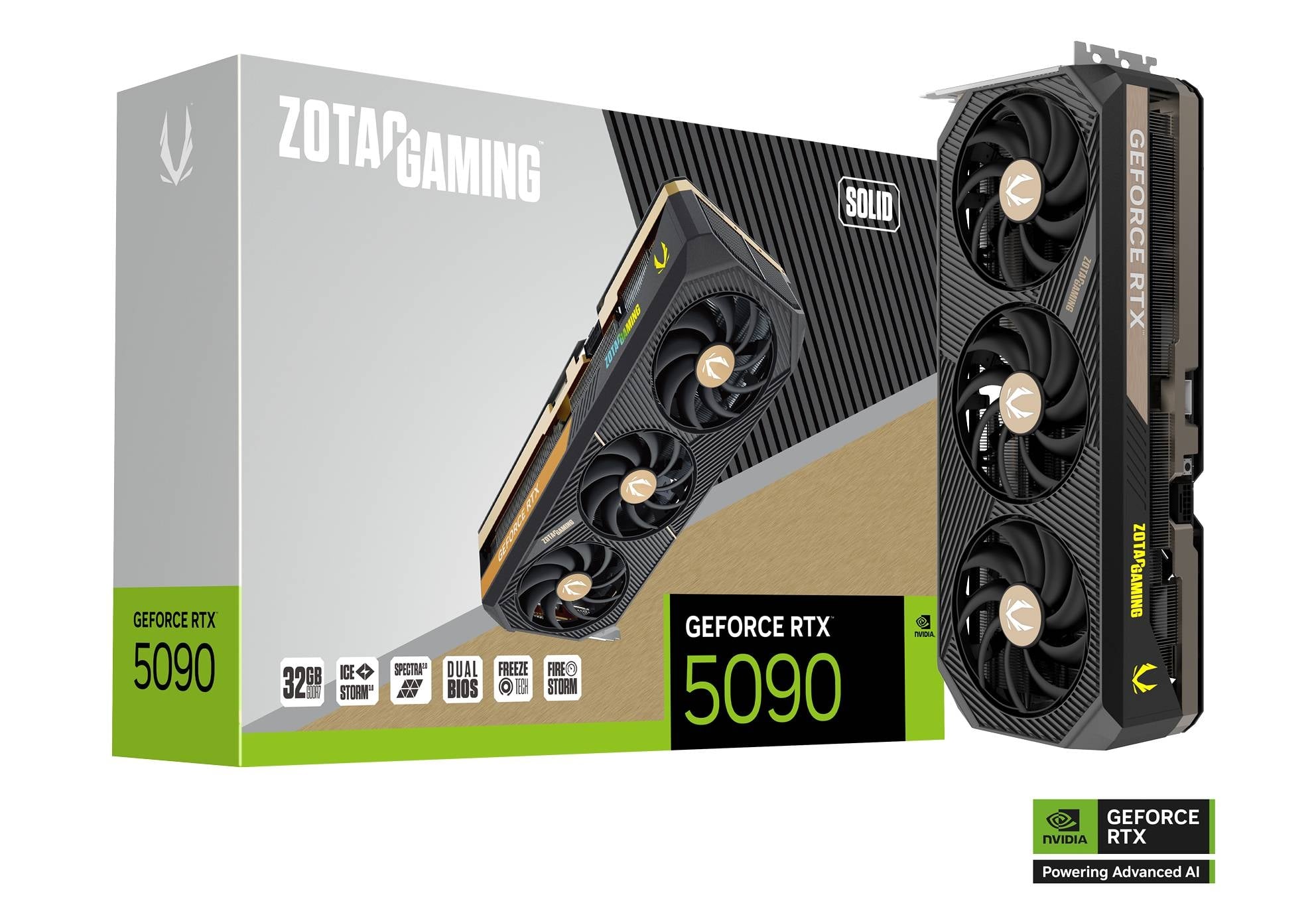 ZOTAC GAMING GeForce RTX 5090 SOLID | ZOTAC