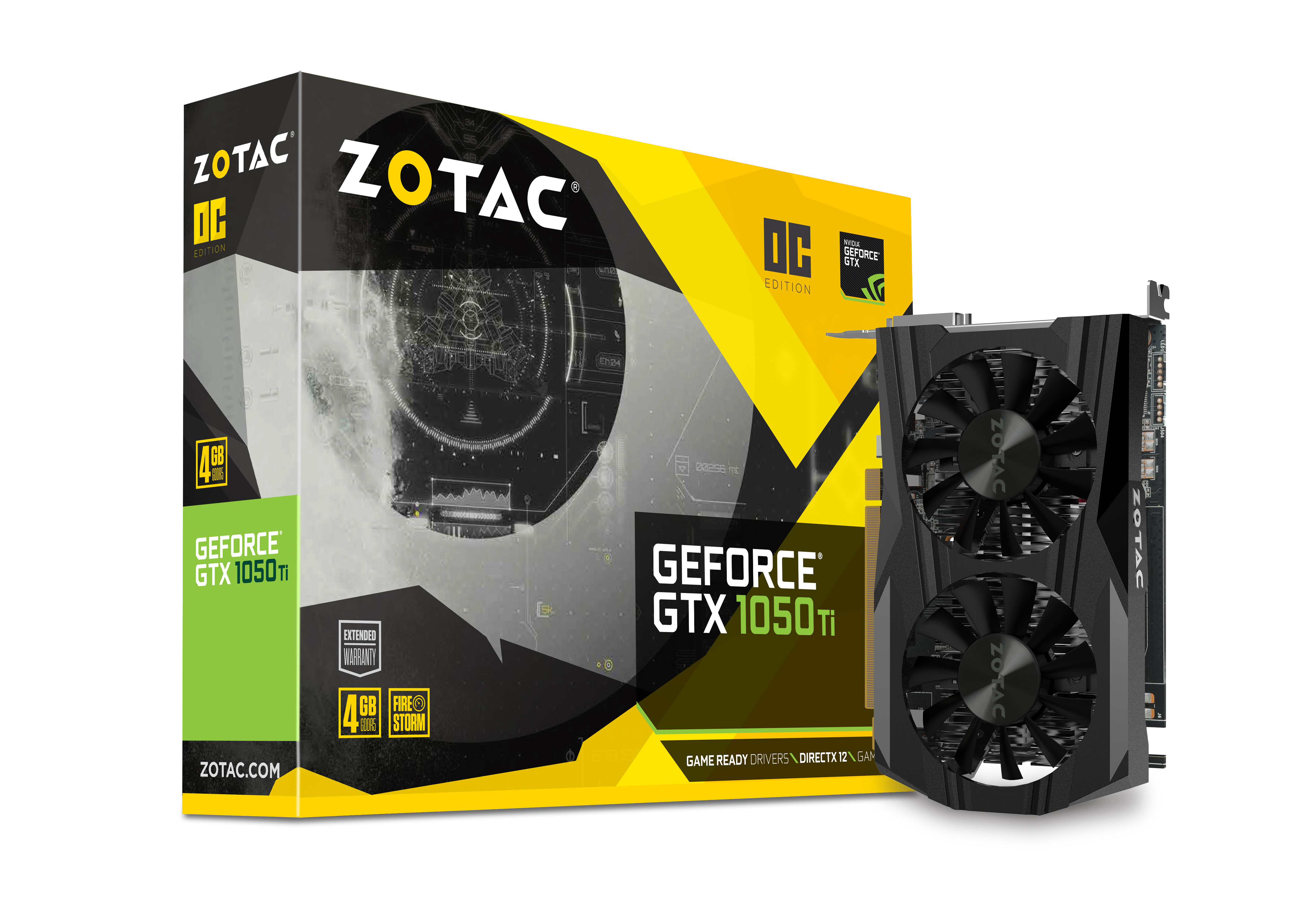 ZOTAC GeForce® GTX 1050 Ti OC Edition | ZOTAC