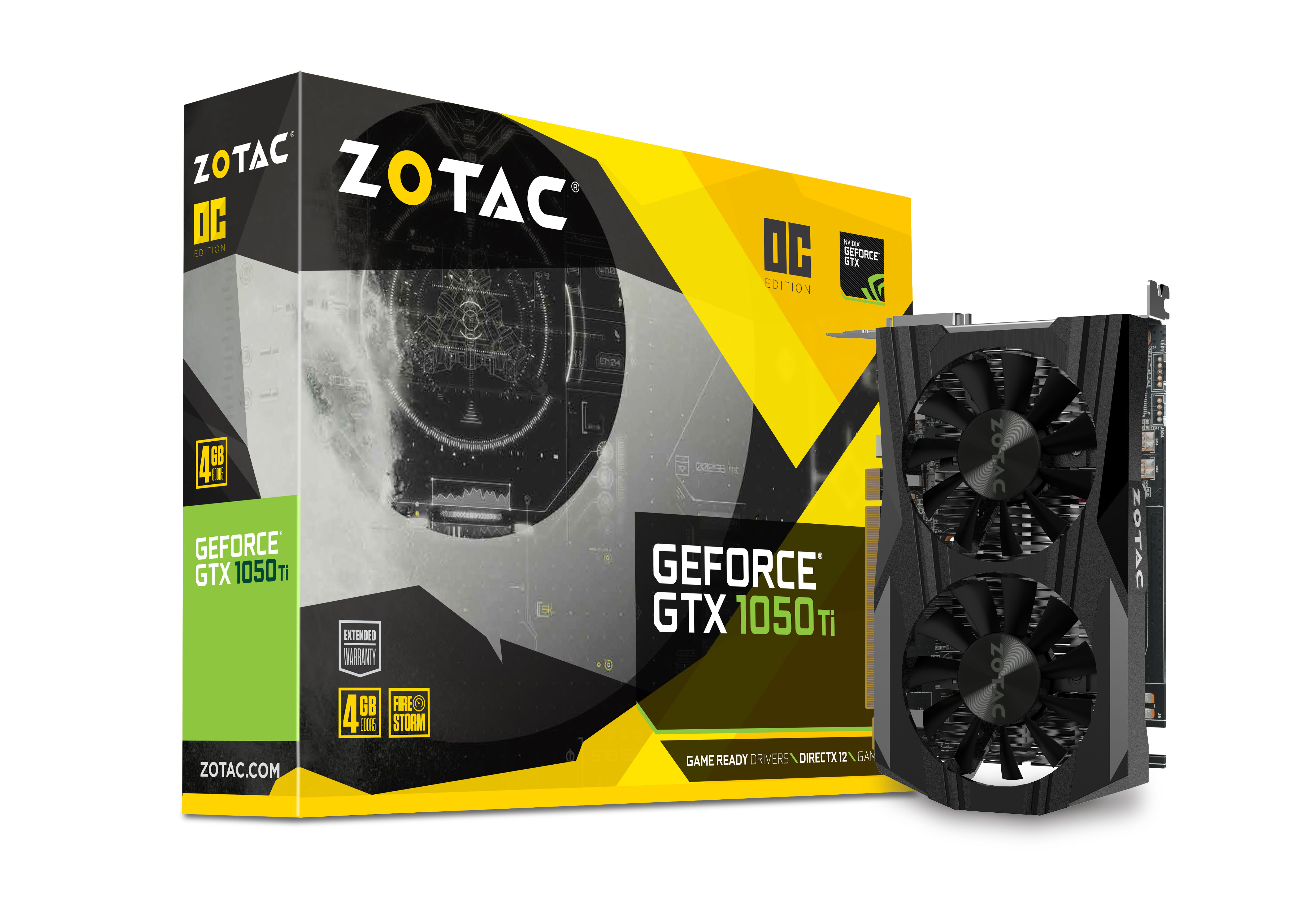 opnåelige sol Telegraf ZOTAC GeForce® GTX 1050 Ti OC Edition | ZOTAC