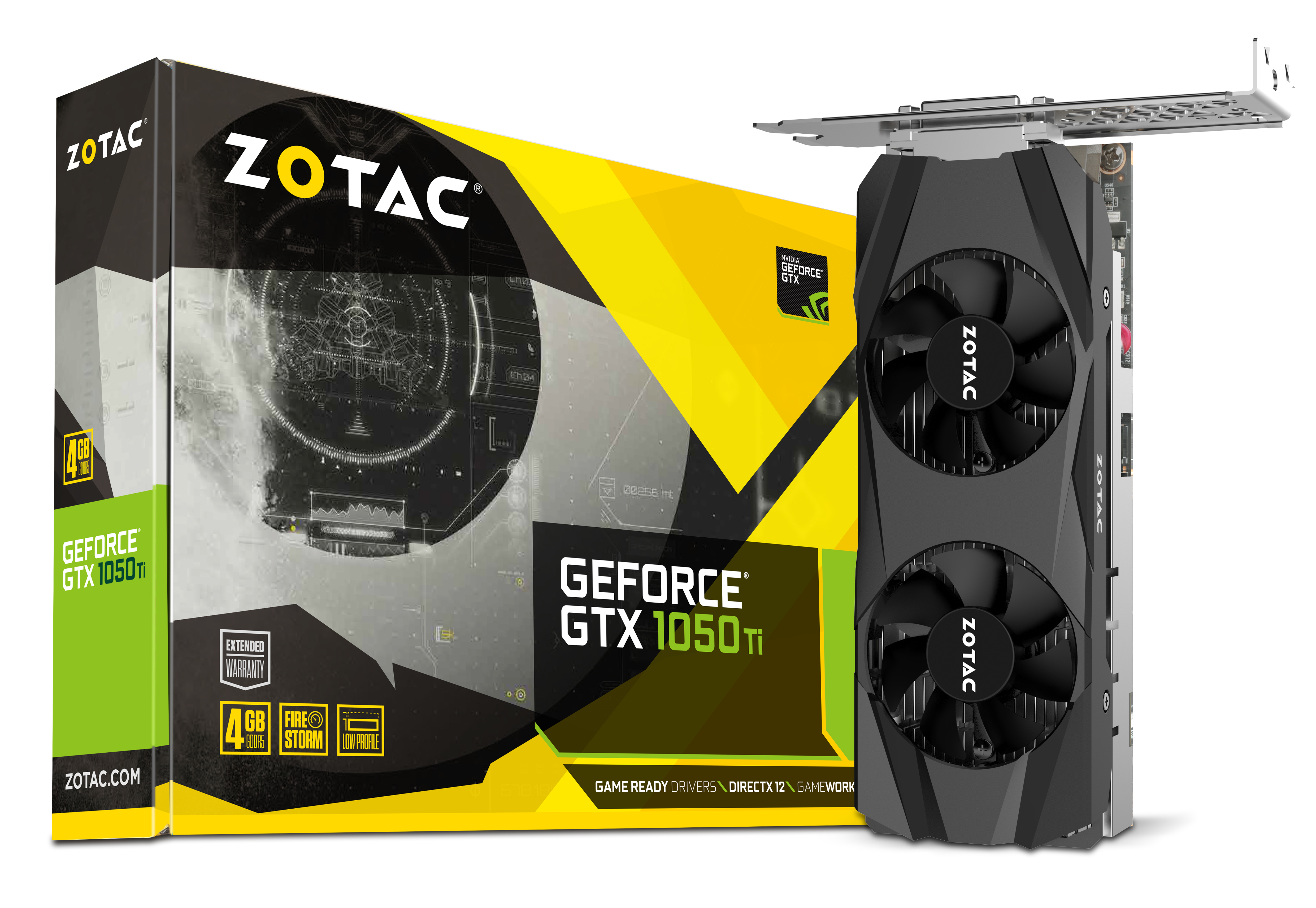Zotac Geforce Gtx 1050 Ti Low Profile Zotac