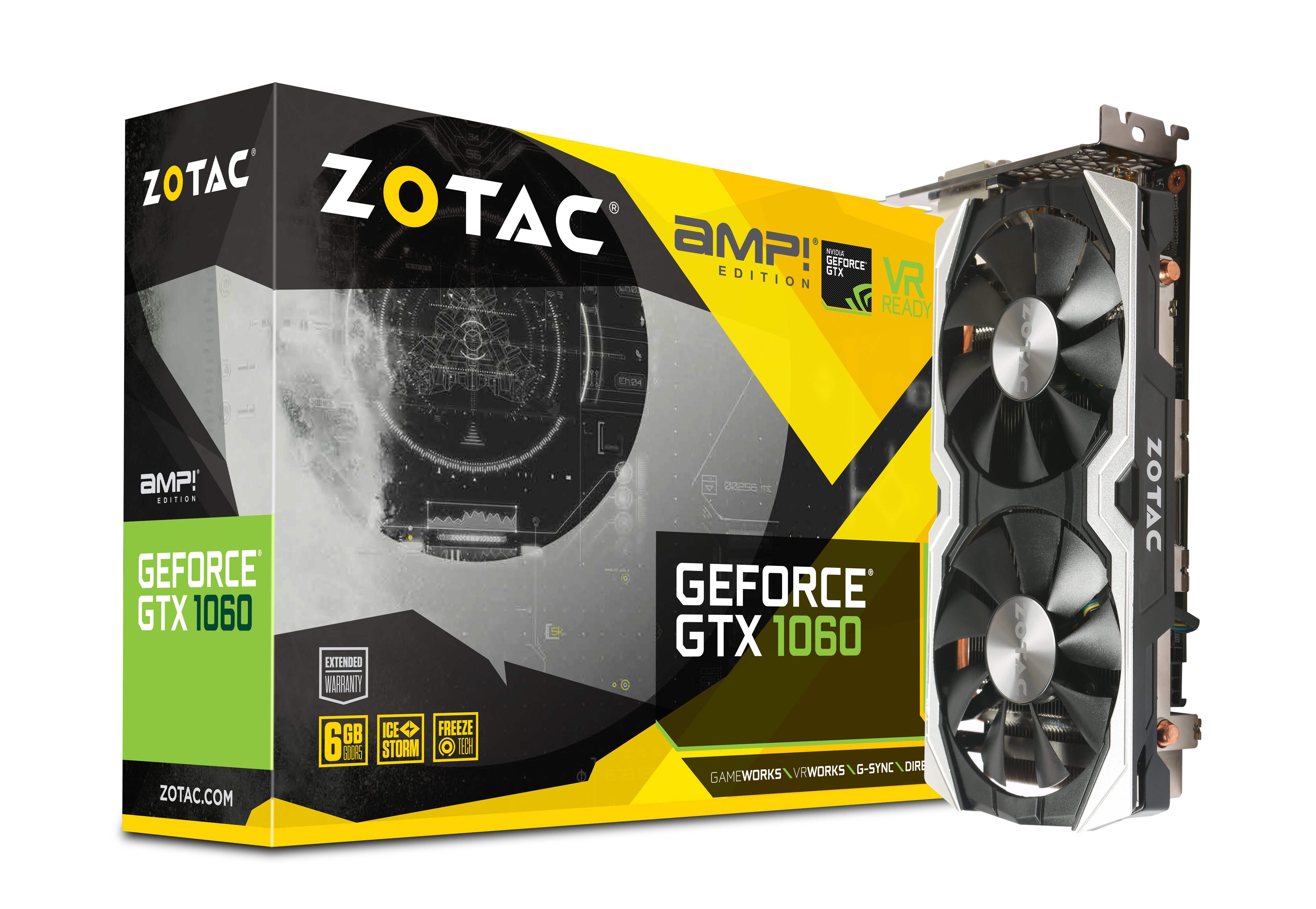 ZOTAC GeForce® 1060 AMP! Edition ZOTAC