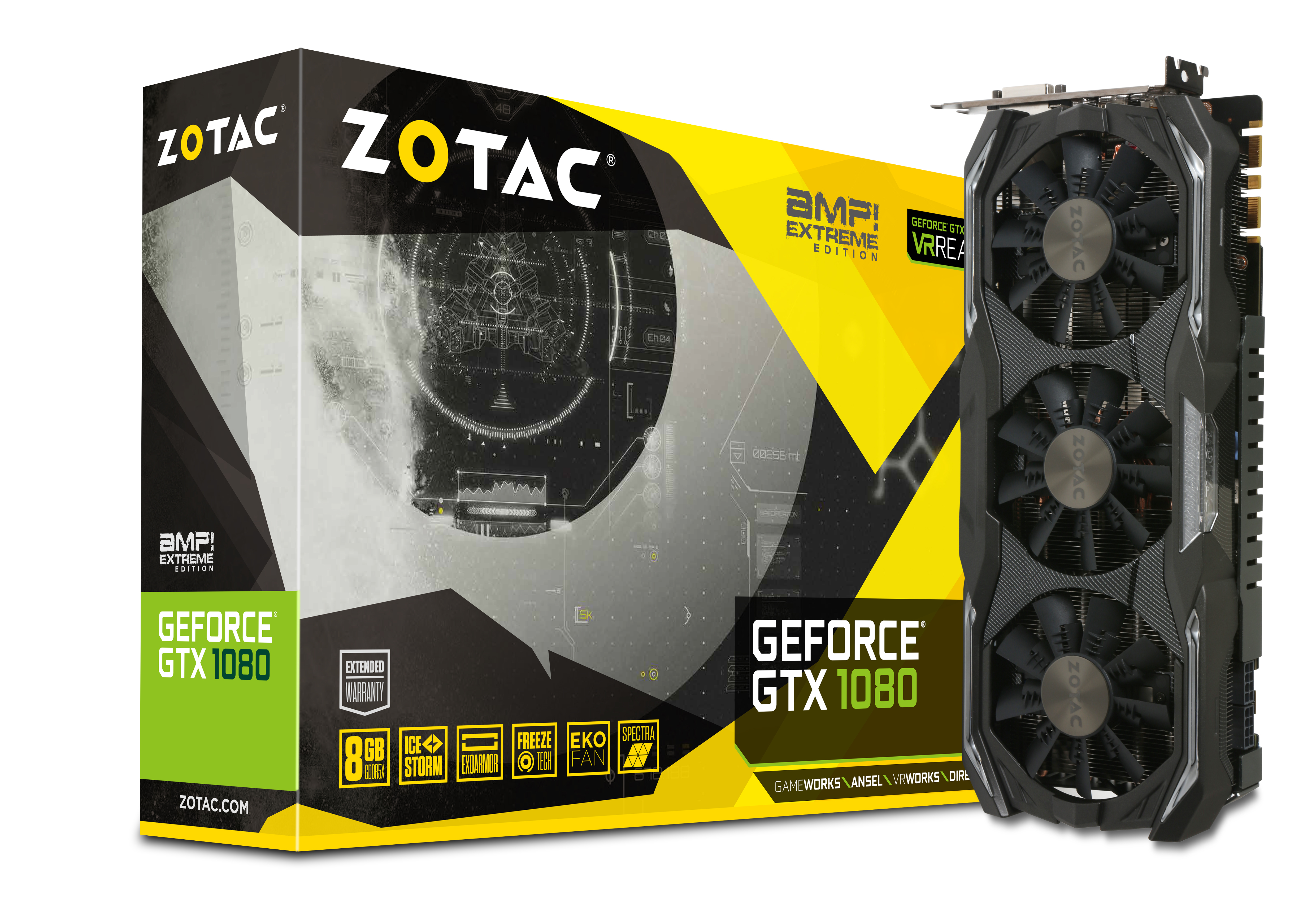 ZOTAC GeForce® GTX 1080 AMP Extreme | ZOTAC
