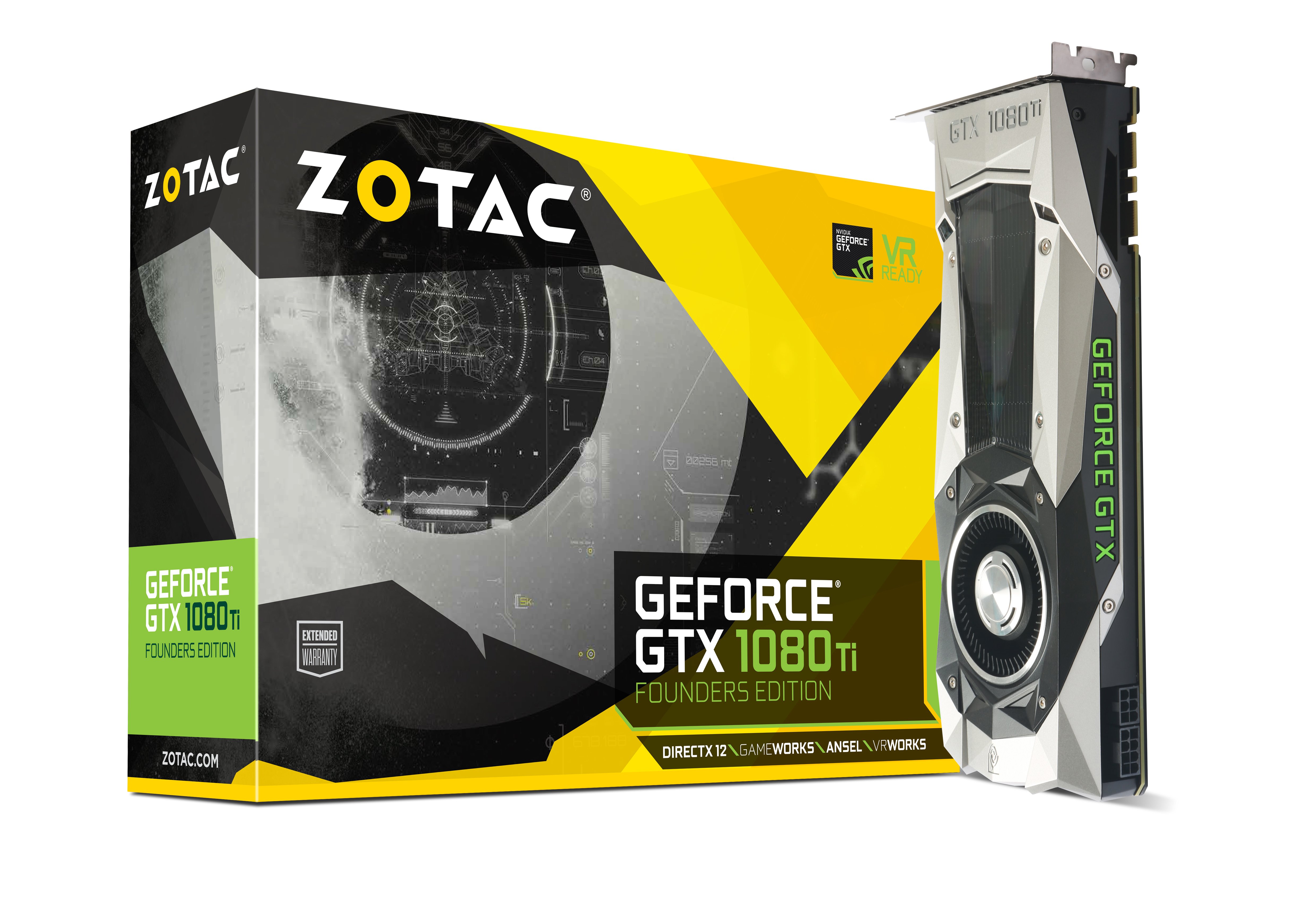 ZOTAC GeForce® GTX 1080 Ti Founders Edition | ZOTAC