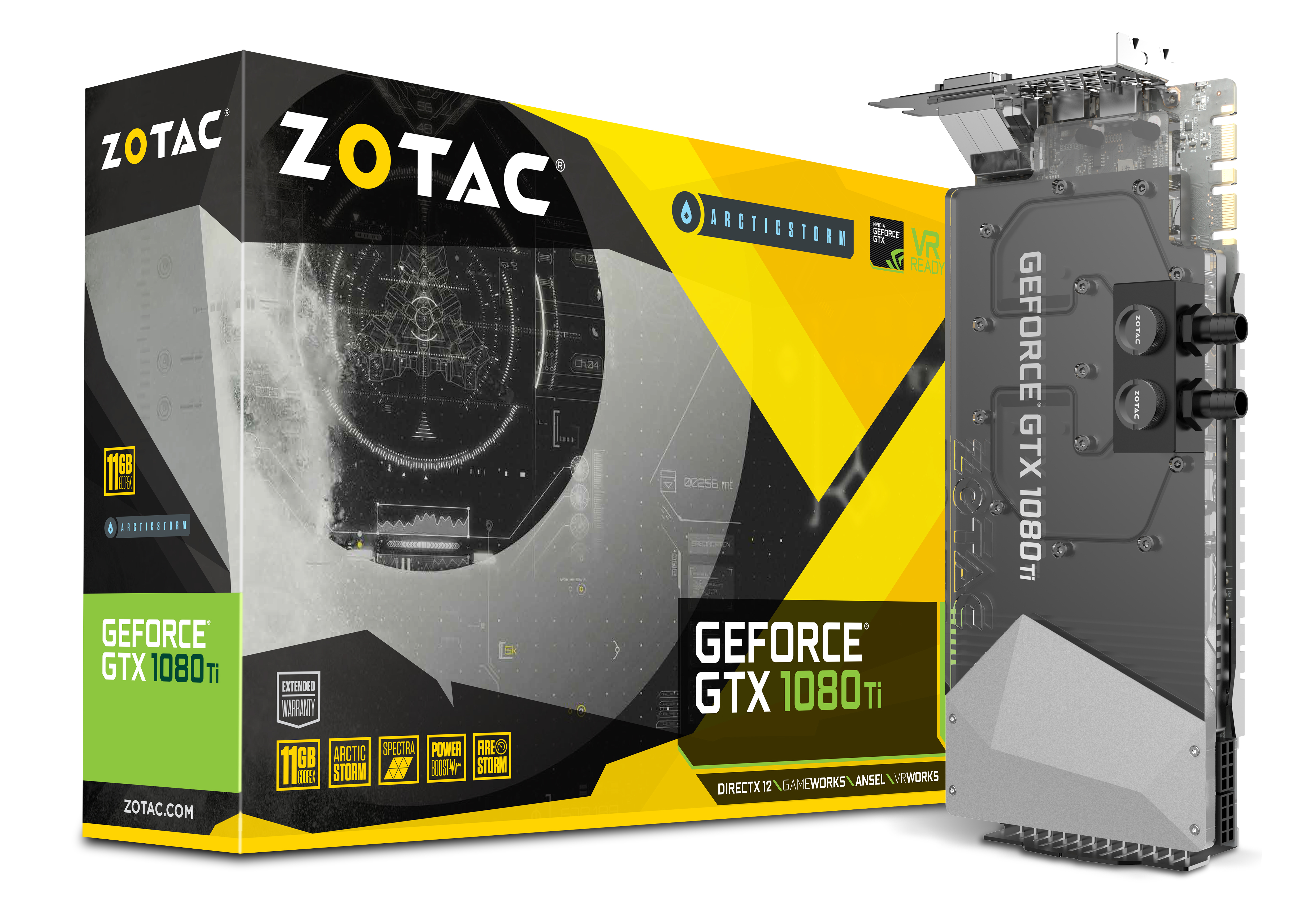ZOTAC GeForce® GTX 1080 Ti ArcticStorm | ZOTAC