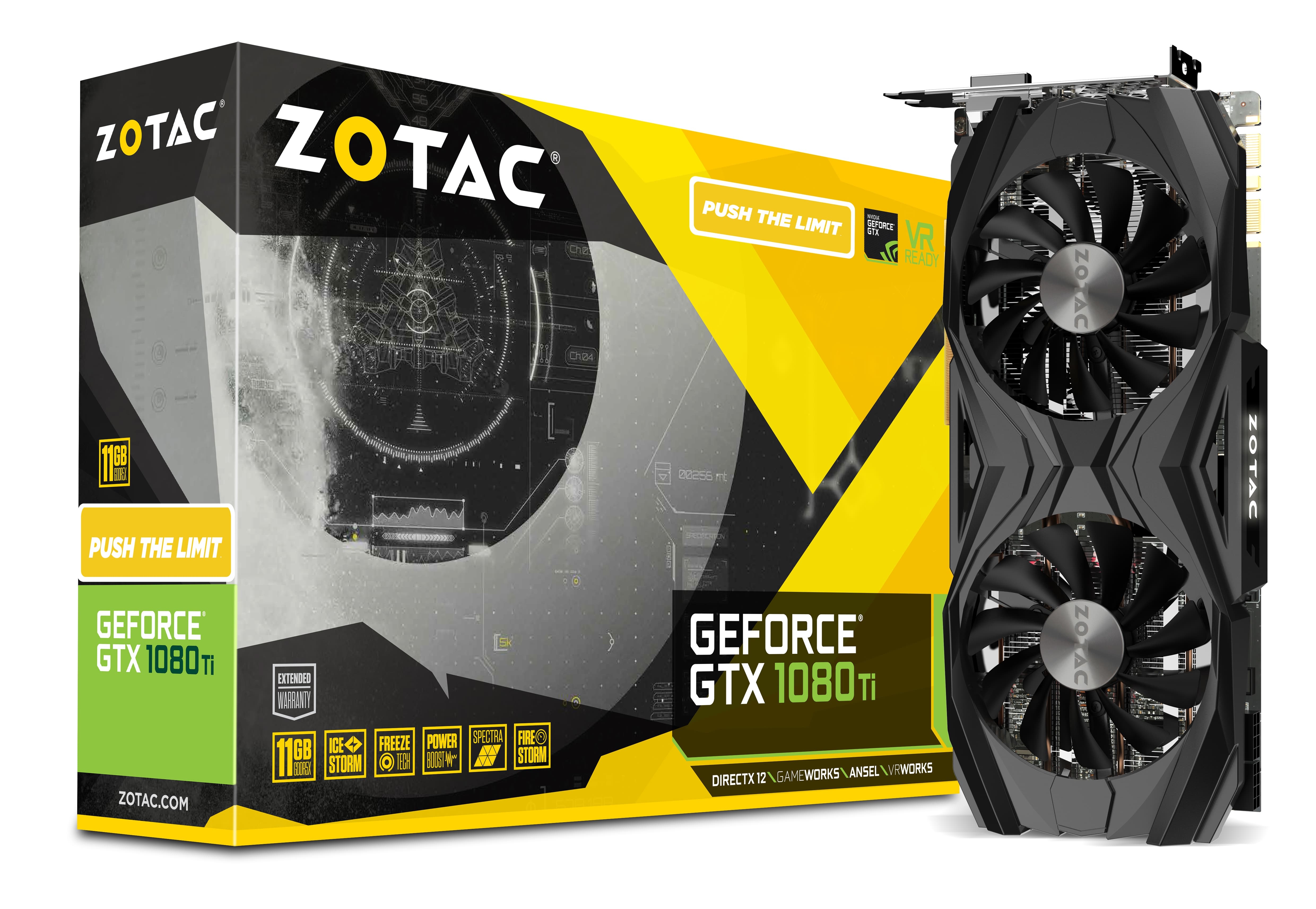 ZOTAC GeForce® GTX 1080 Ti AMP Edition | ZOTAC