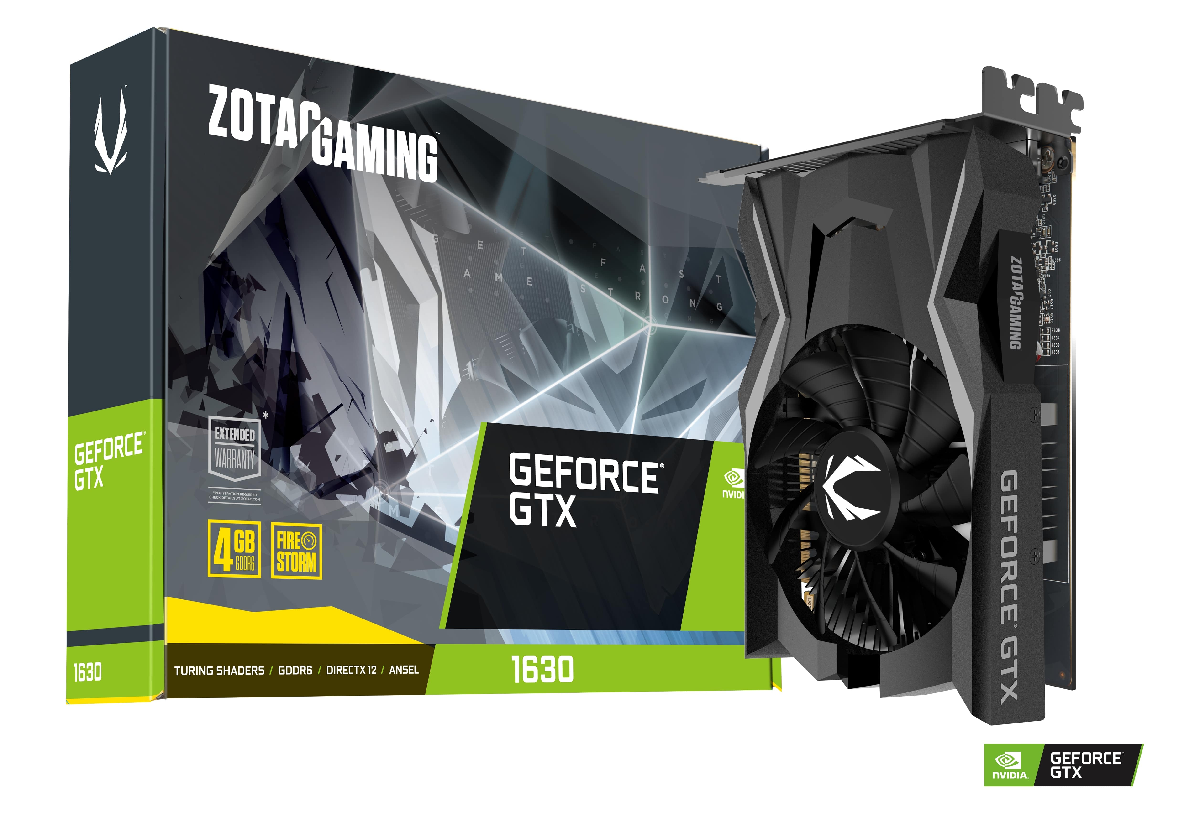 ZOTAC GAMING GeForce GTX 1630 | ZOTAC