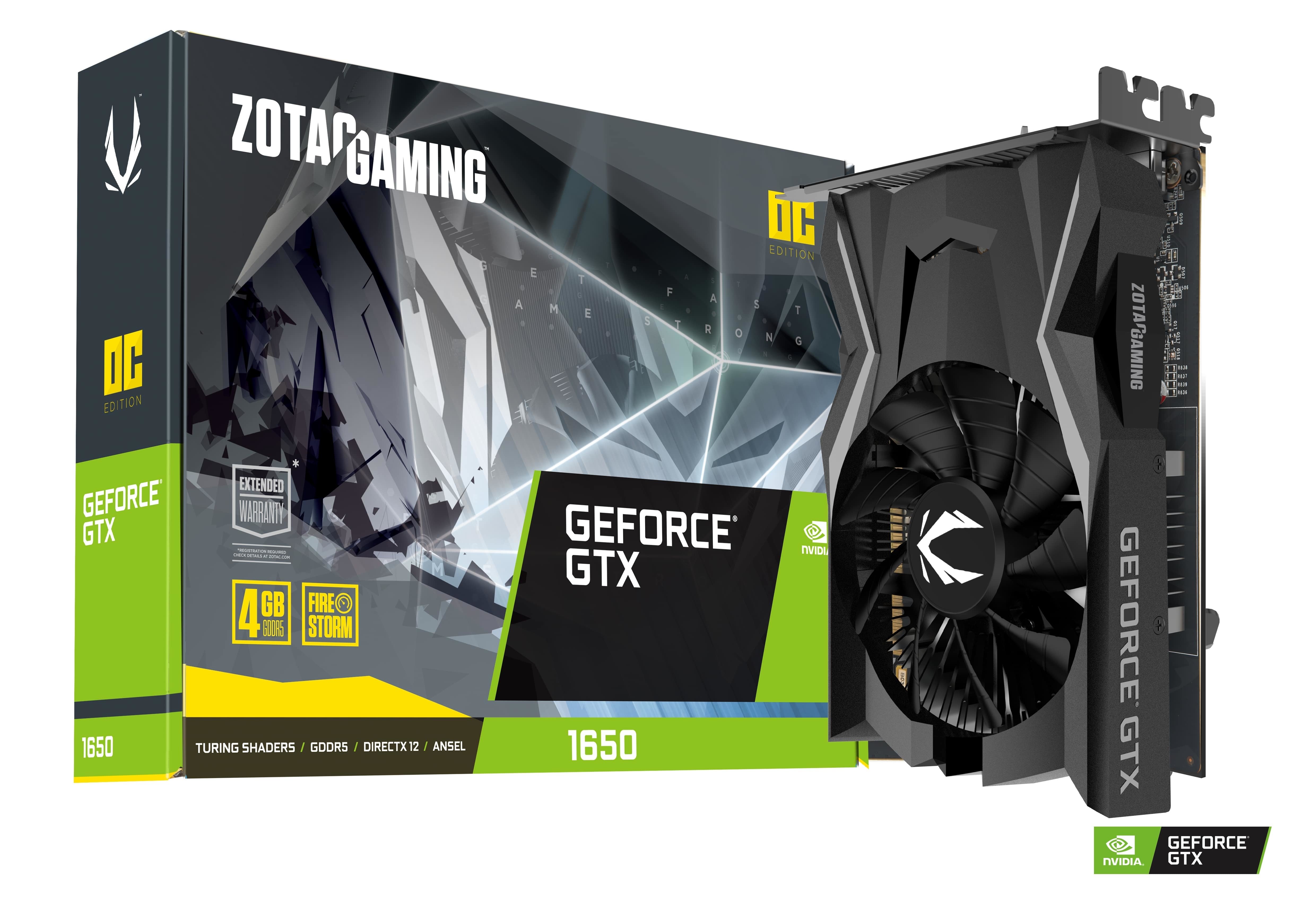 ZOTAC GAMING GeForce GTX 1650 OC | ZOTAC