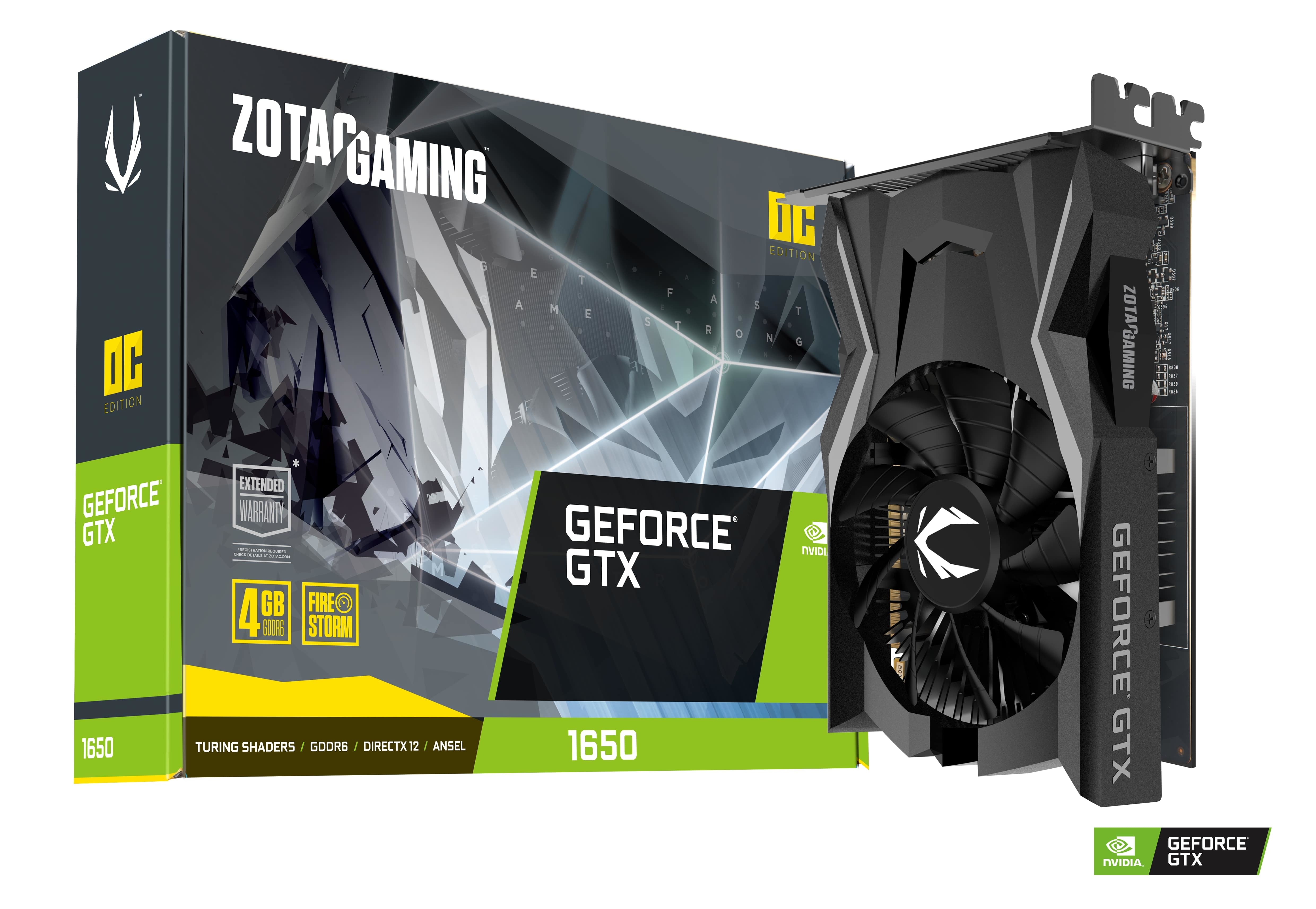 ZOTAC GAMING GeForce GTX 1650 OC GDDR6 | ZOTAC