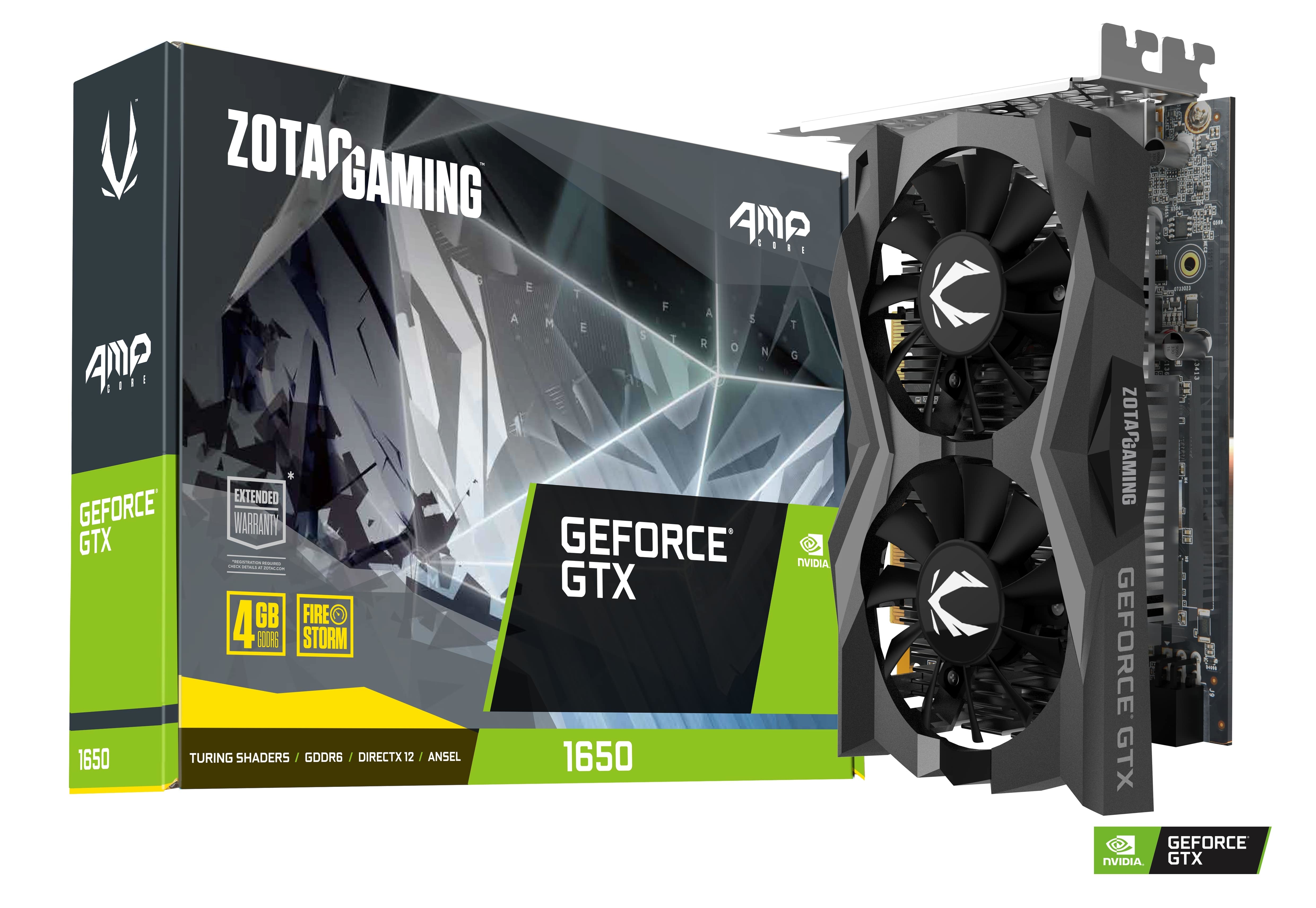 ZOTAC GAMING GeForce GTX 1650 AMP Core GDDR6 | ZOTAC