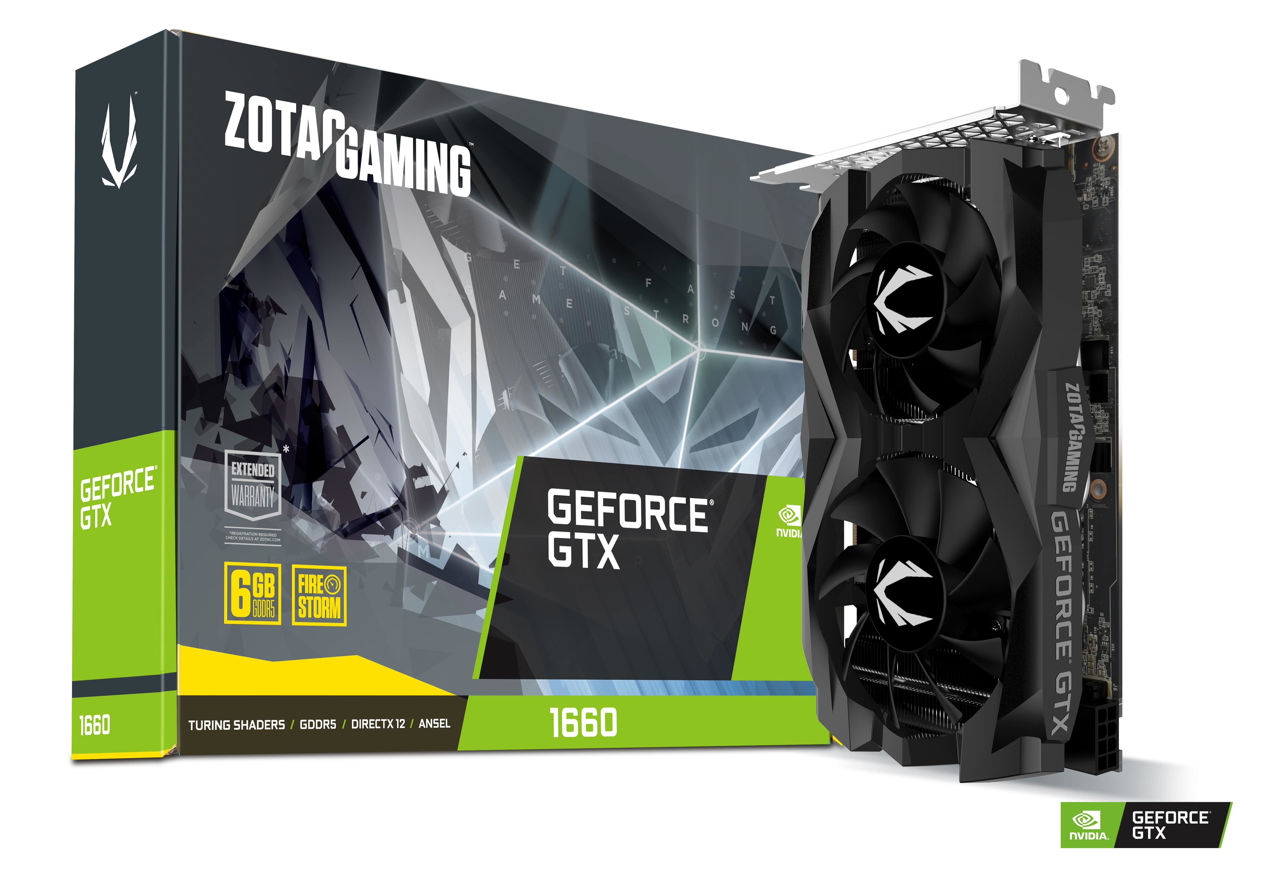 Zotac Gaming Geforce Gtx 1660 6gb Gddr5 Zotac