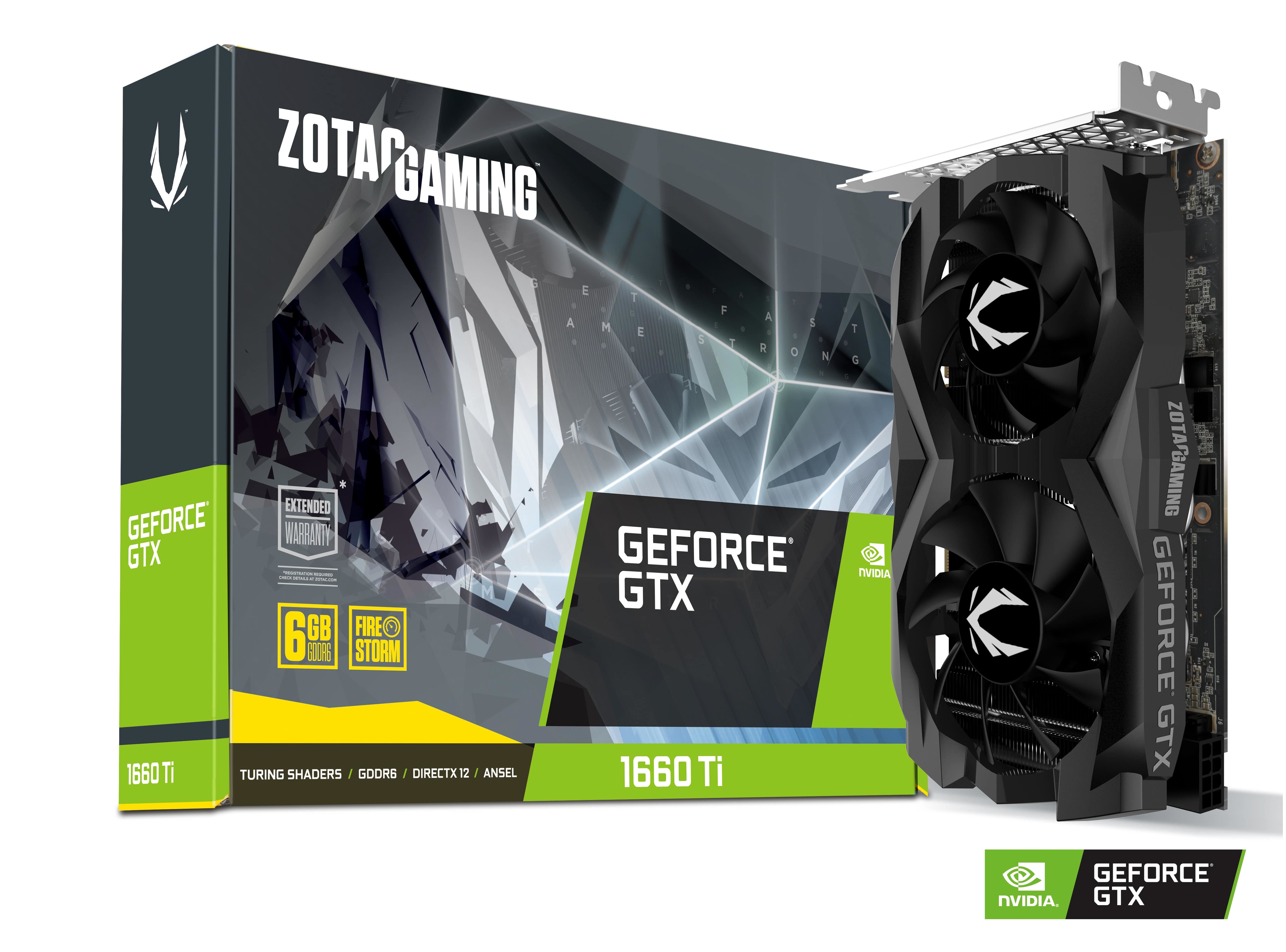 Zotac Gaming Geforce Gtx 1660 Ti 6gb Gddr6 Zotac