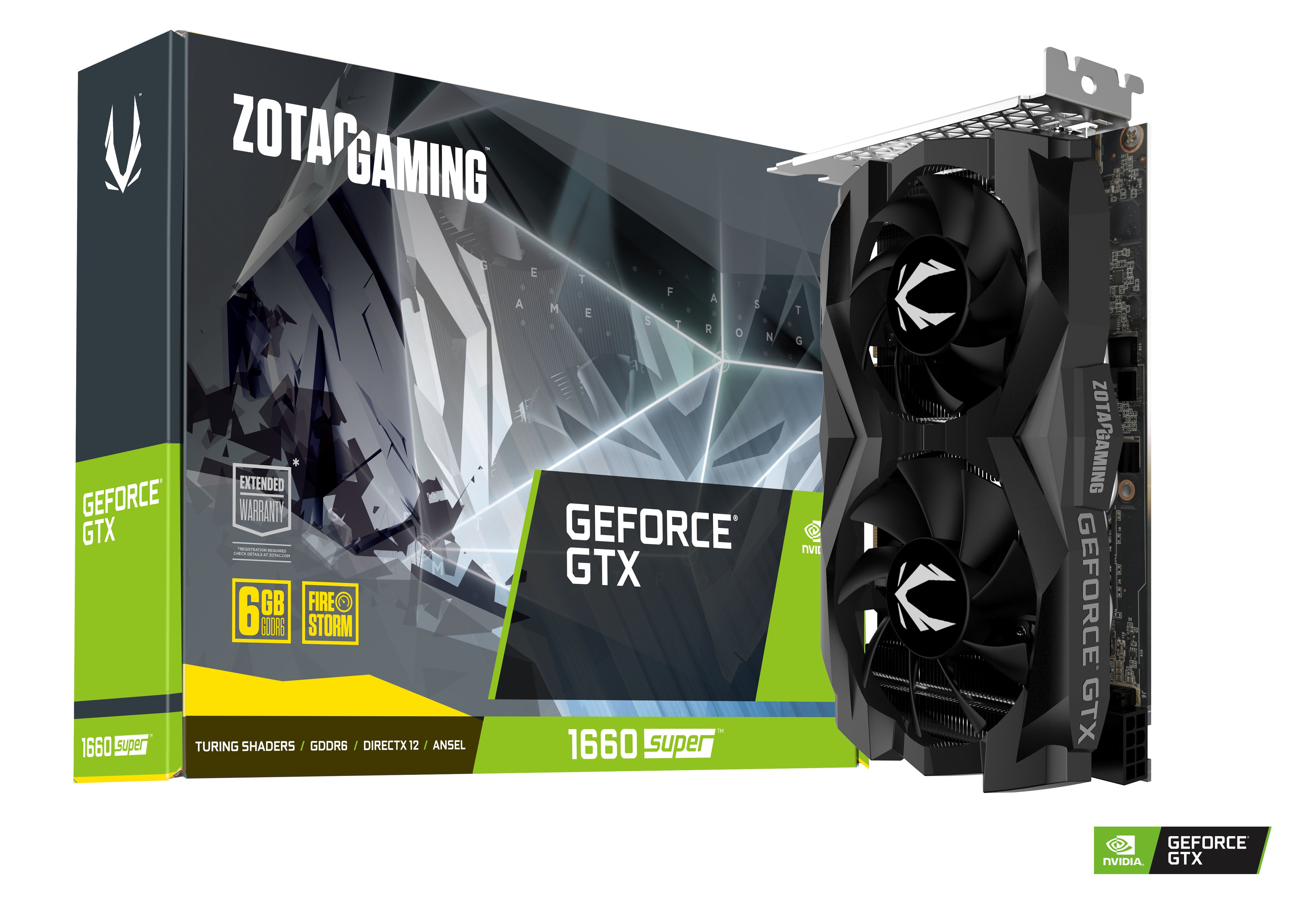 ZOTAC GAMING GeForce 1660 SUPER Fan ZOTAC