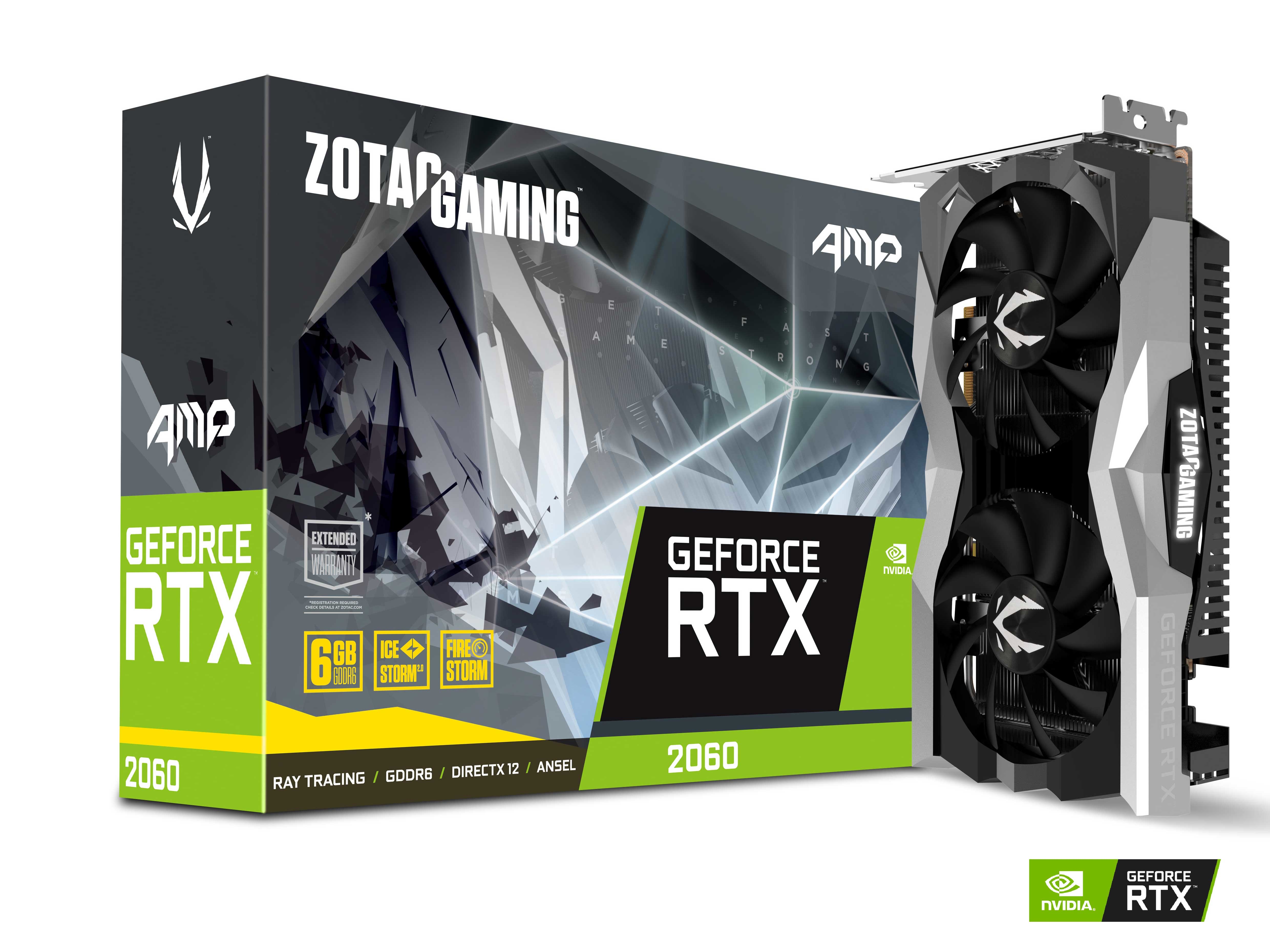 ZOTAC GAMING GeForce RTX 2060 AMP | ZOTAC