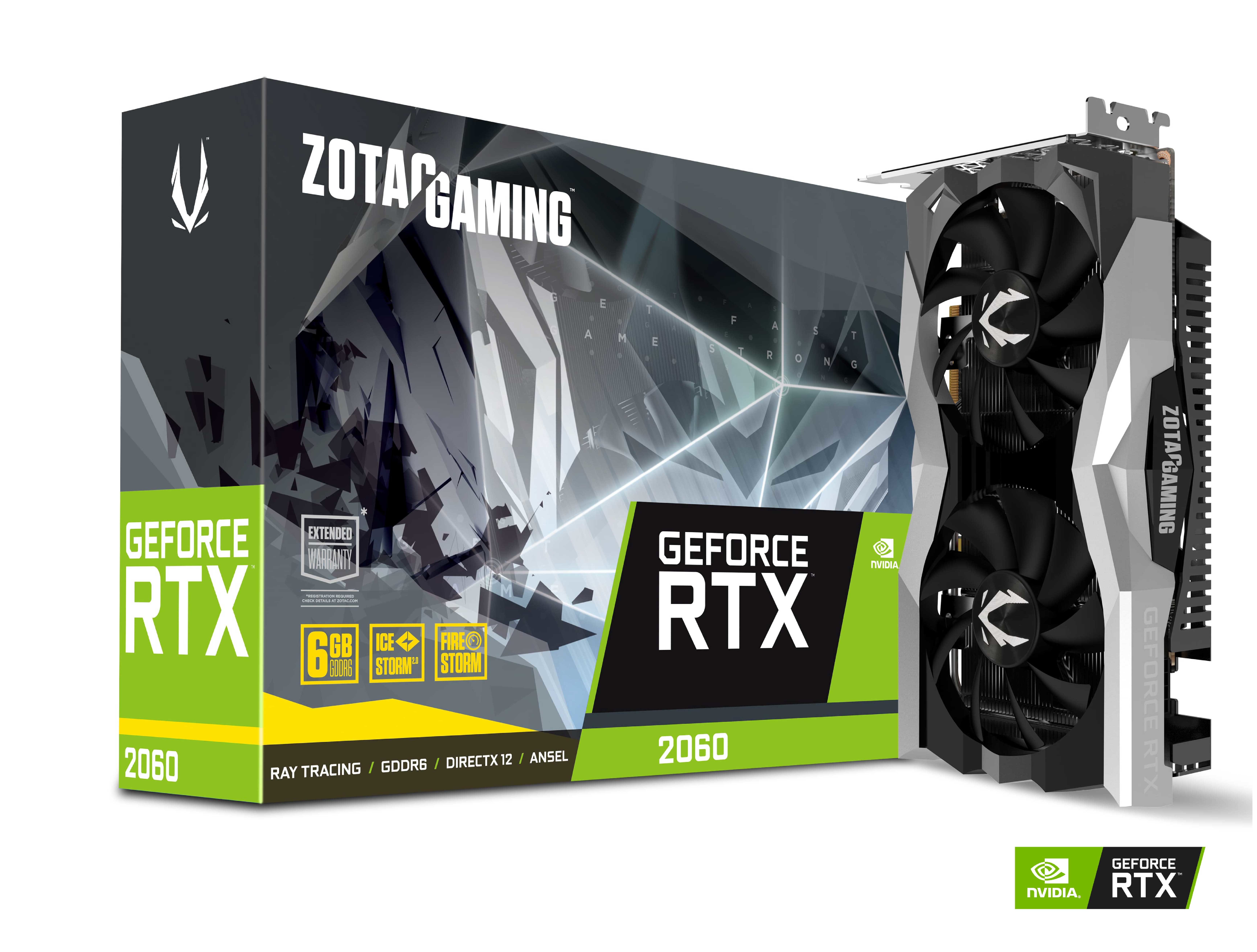 ZOTAC GAMING GeForce RTX 2060 Twin FanPCパーツ - PCパーツ