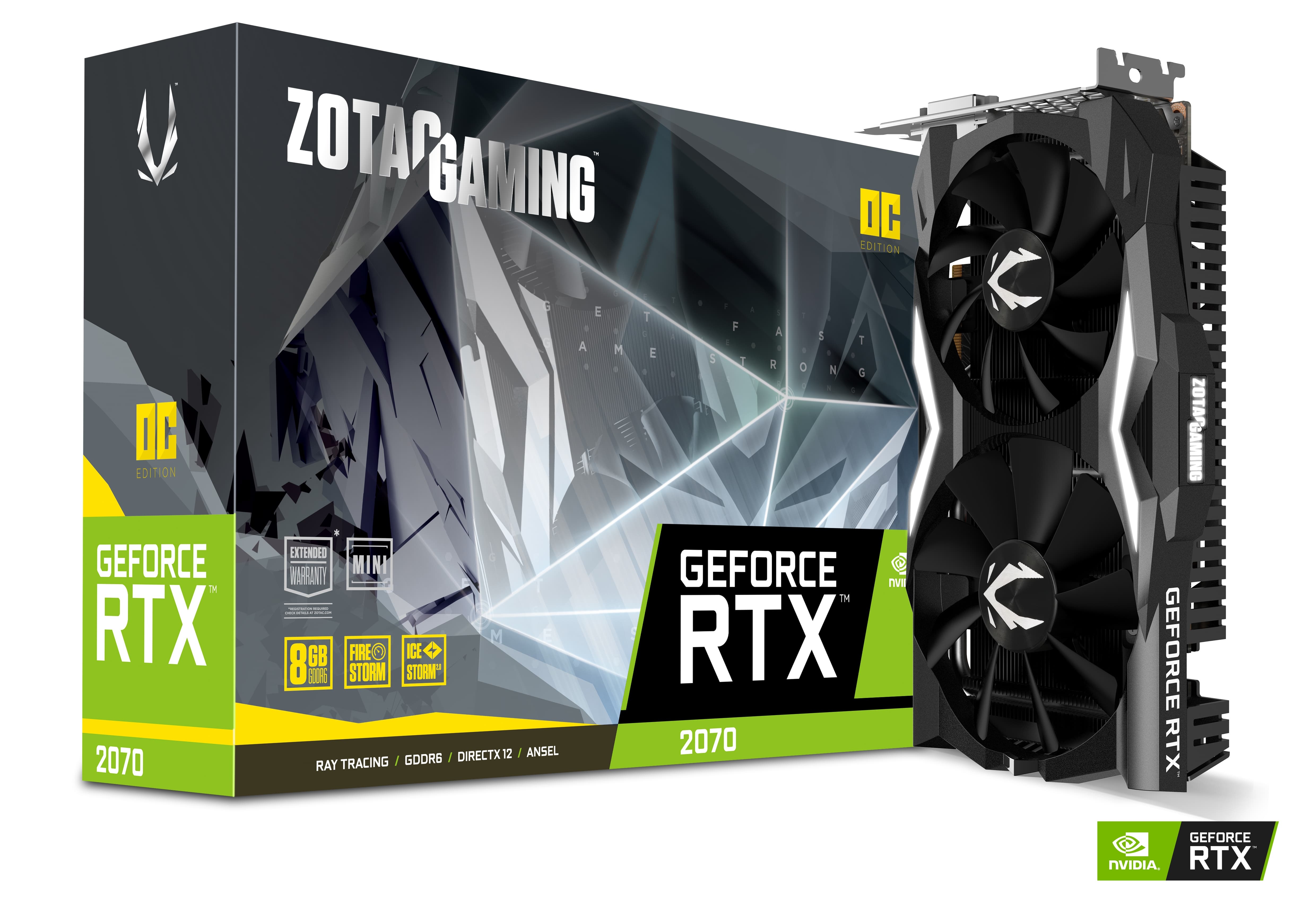 Zotac Gaming Geforce Rtx 2070 Oc Mini Zotac