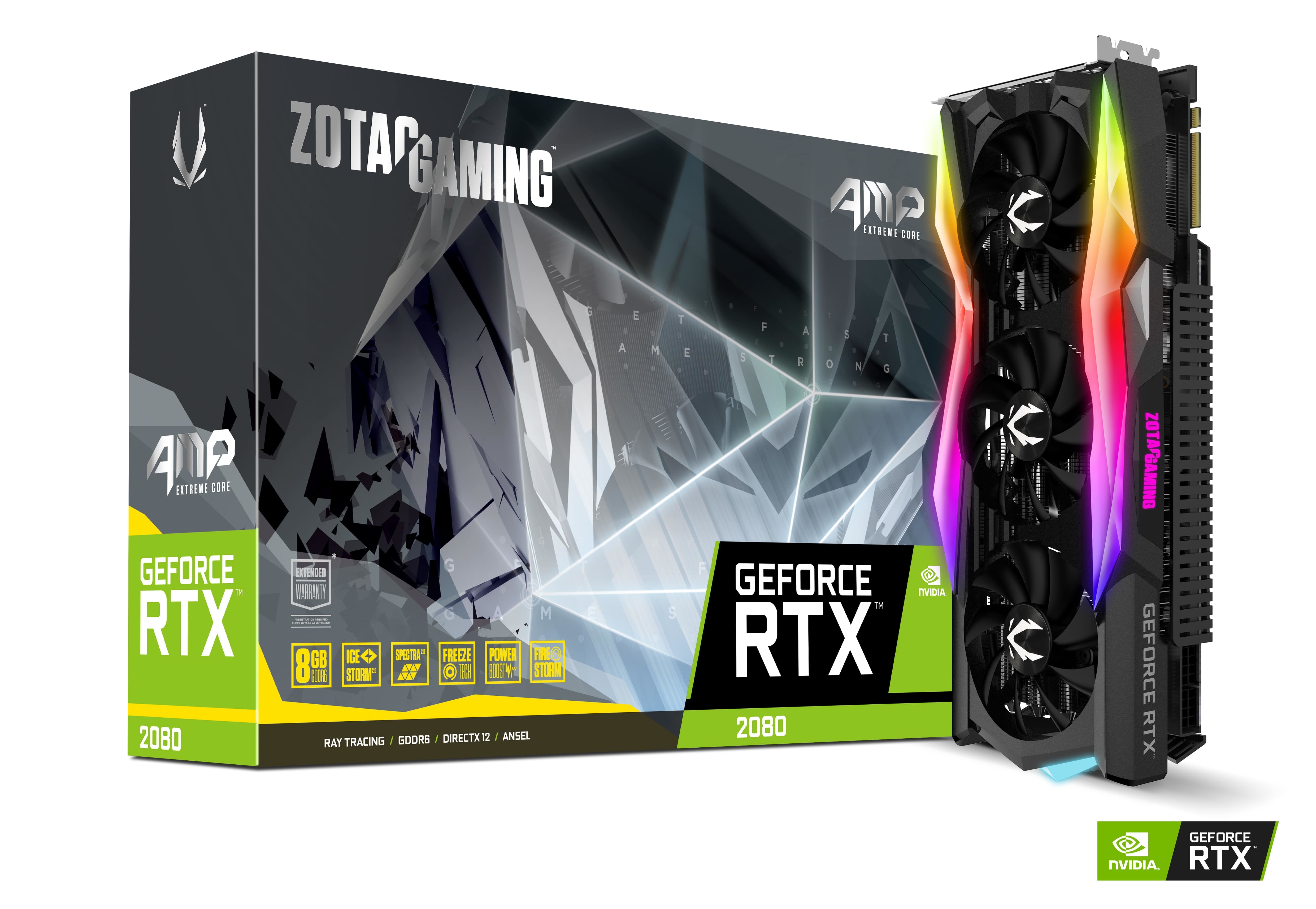 ZOTAC GAMING GeForce RTX 2080 AMP Extreme Core | ZOTAC