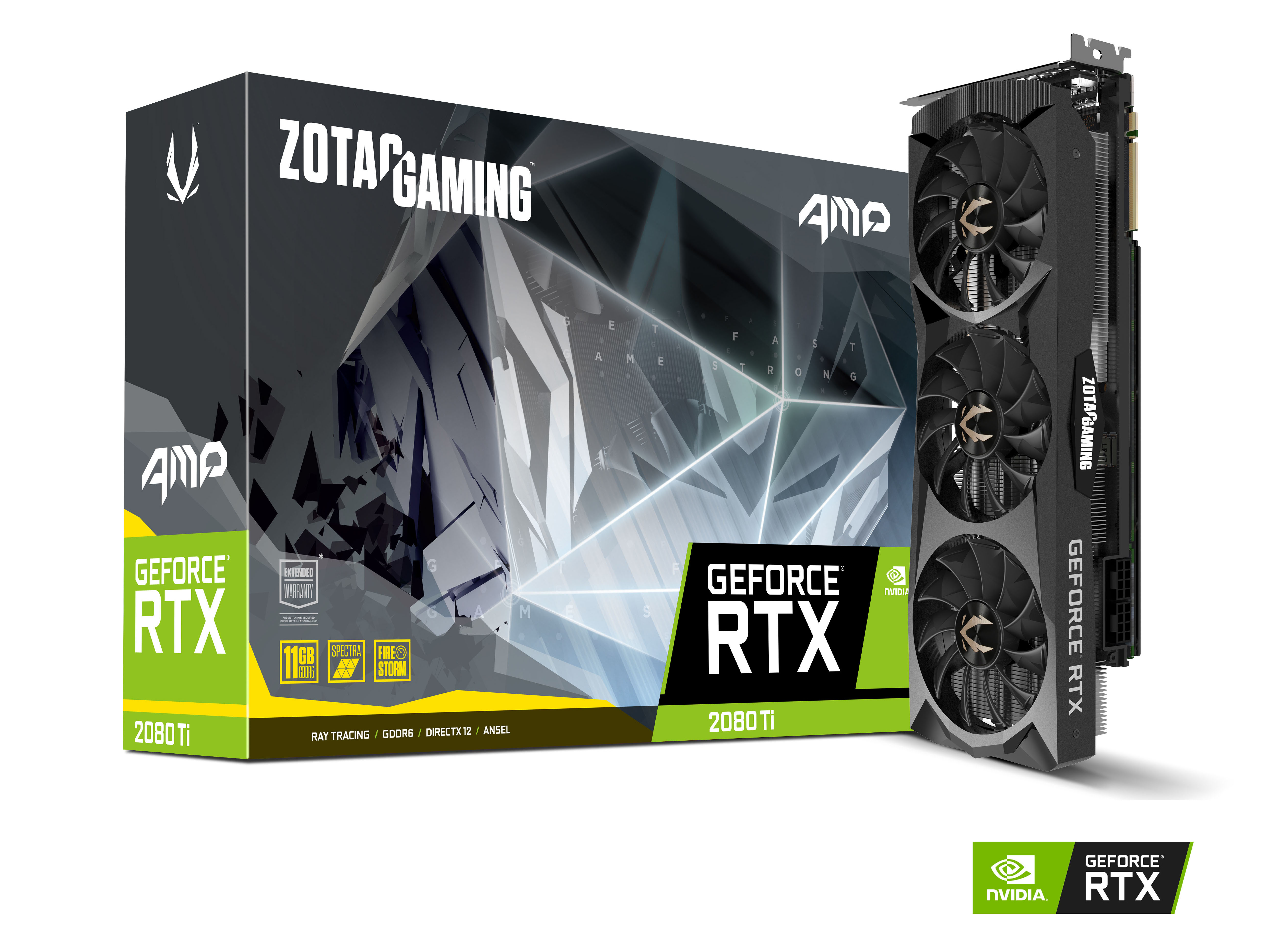 Koncession sekundær nyheder ZOTAC GAMING GeForce RTX 2080 Ti AMP | ZOTAC