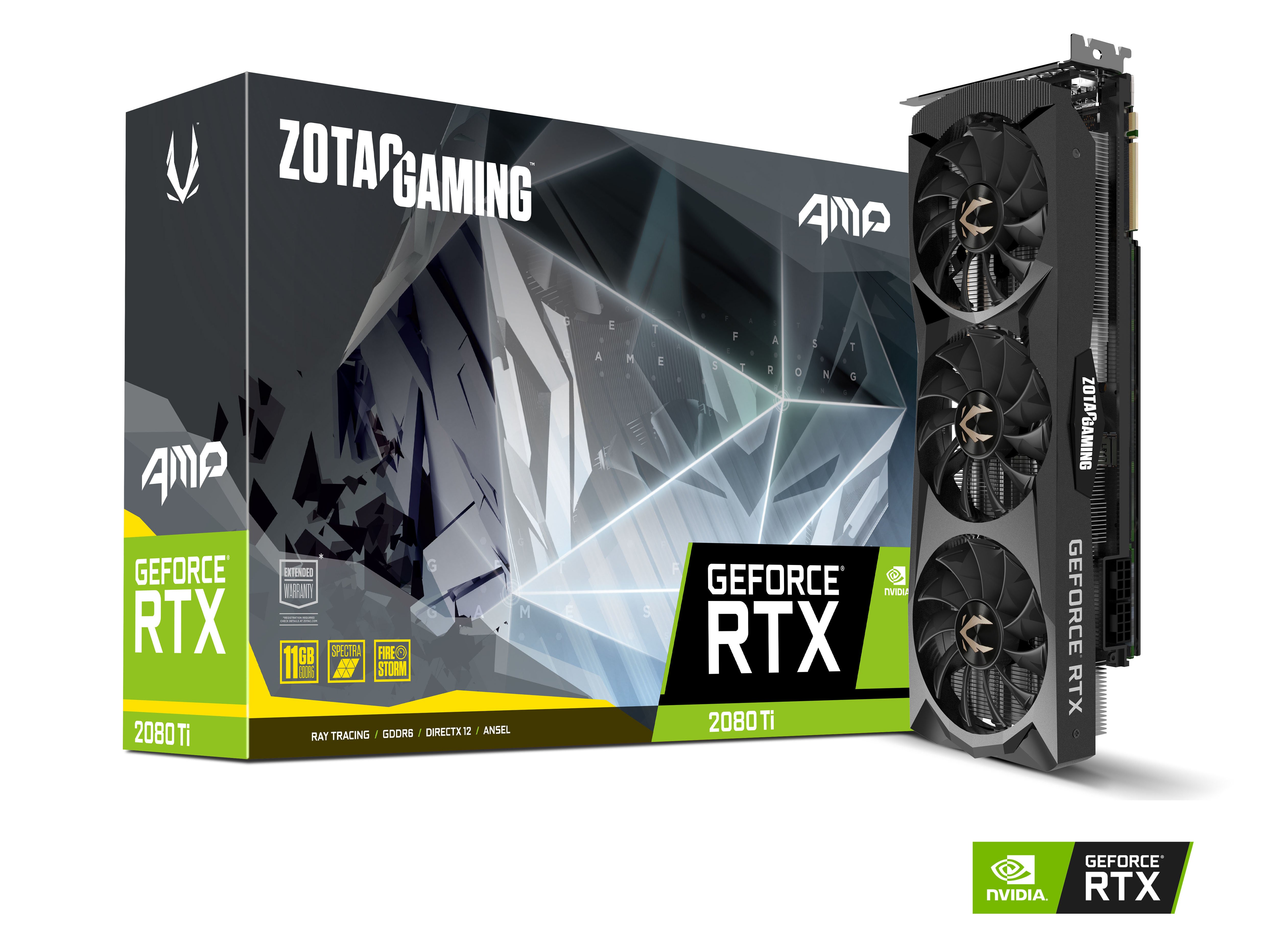 ZOTAC GAMING GeForce RTX 2080 Ti AMP | ZOTAC