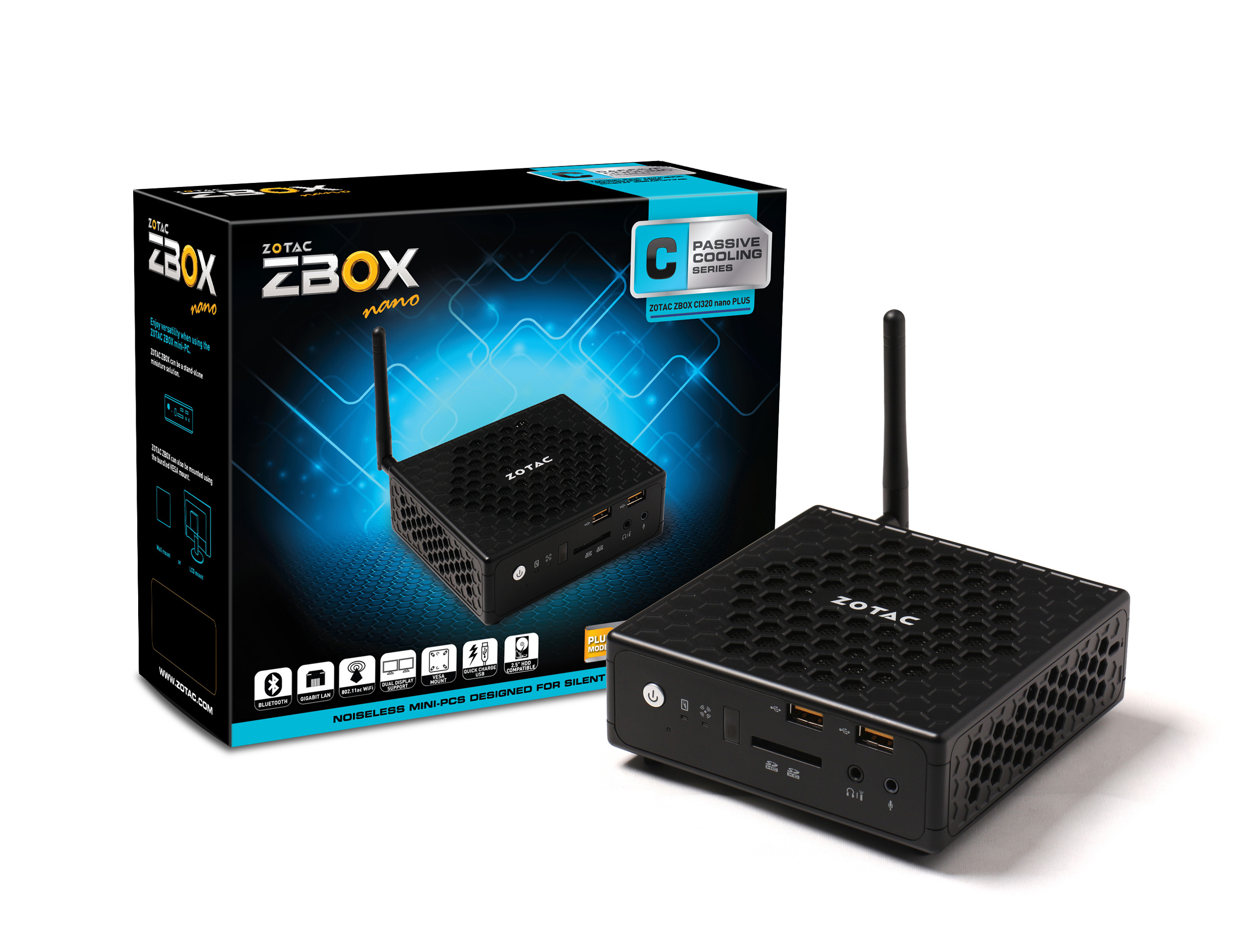 値頃 nano CI320 PLUS ZOTAC | デスクトップパソコン