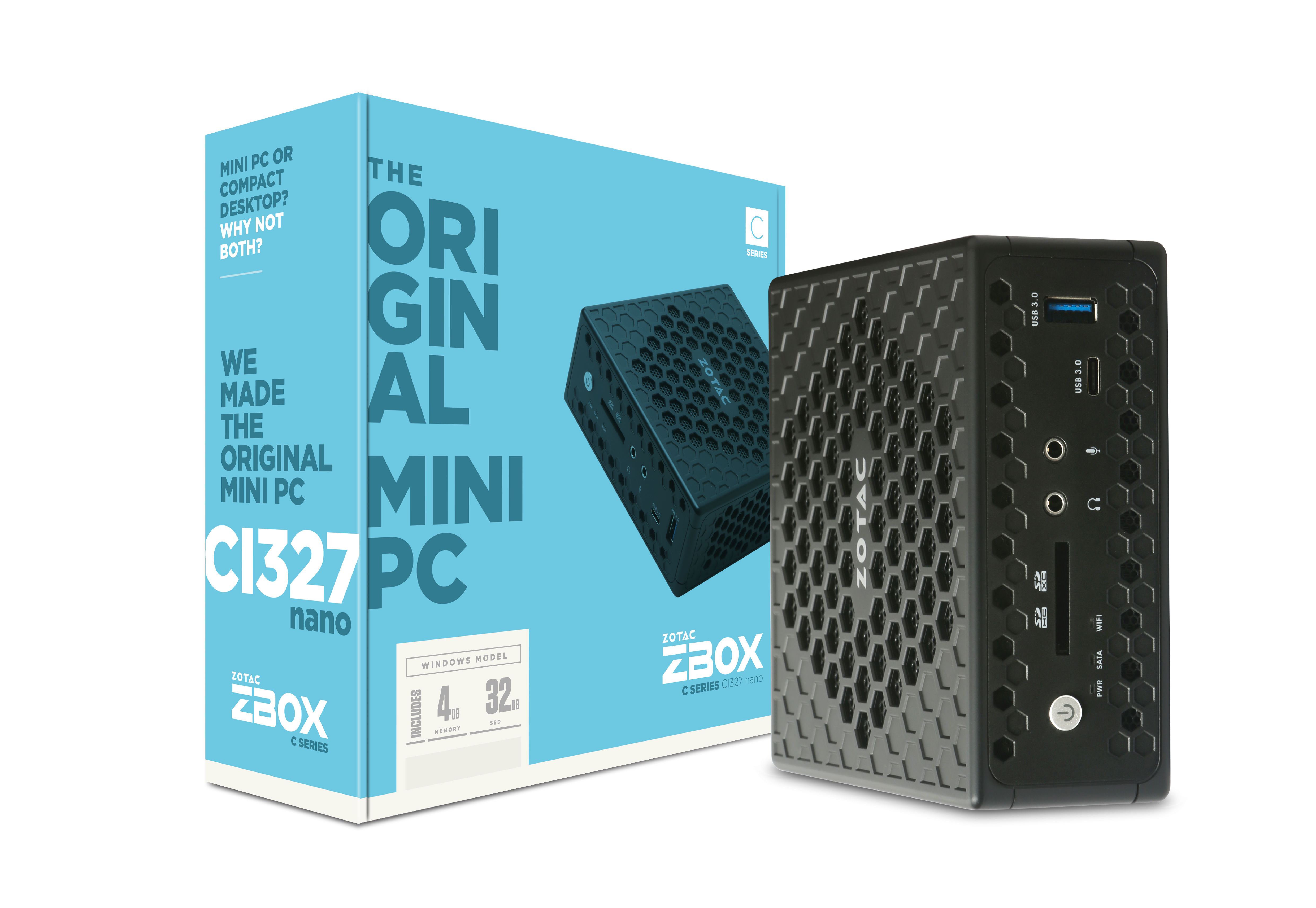 ZBOX CI327 nano with Windows | ZOTAC