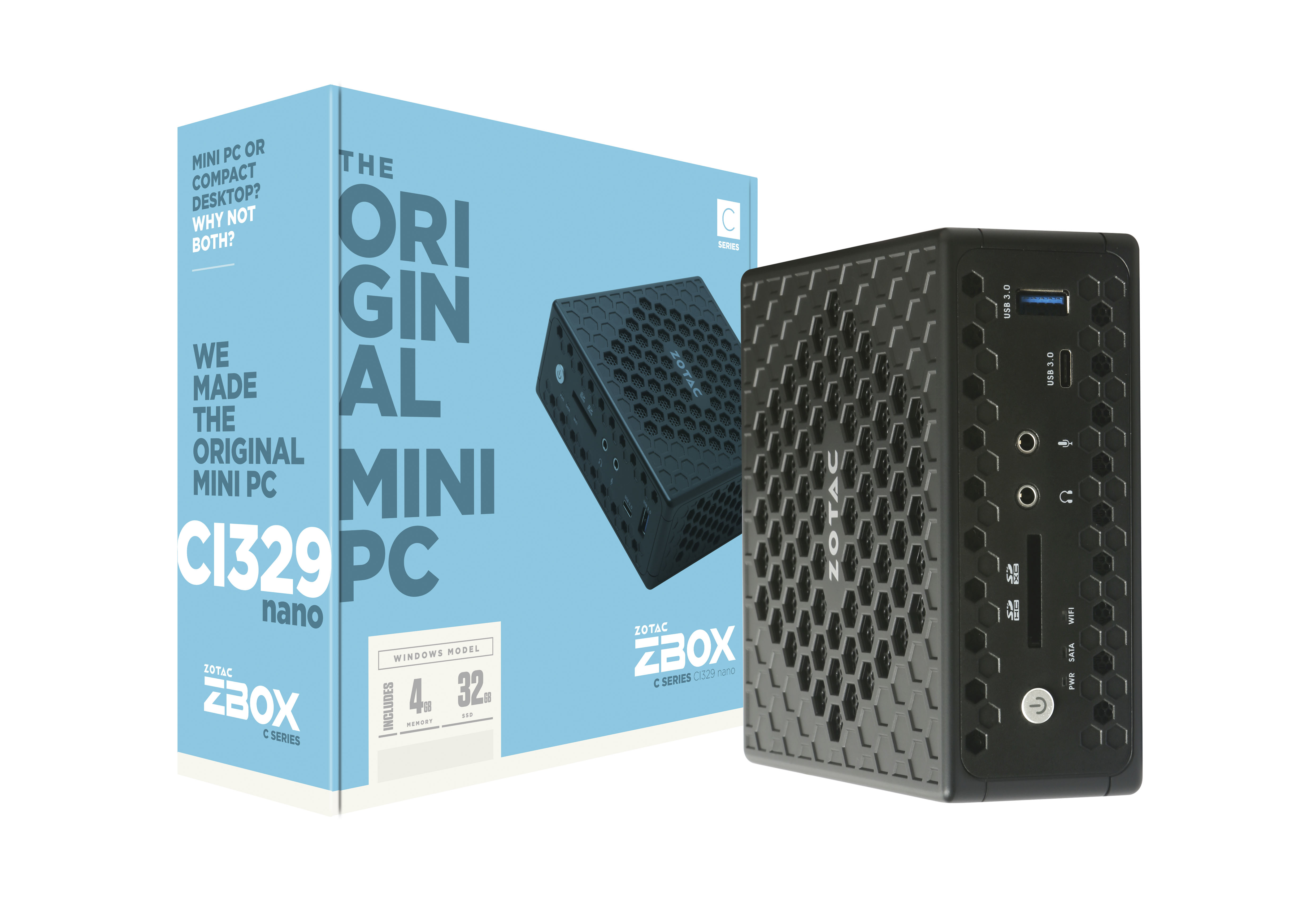 ZBOX CI329 nano with Windows | ZOTAC