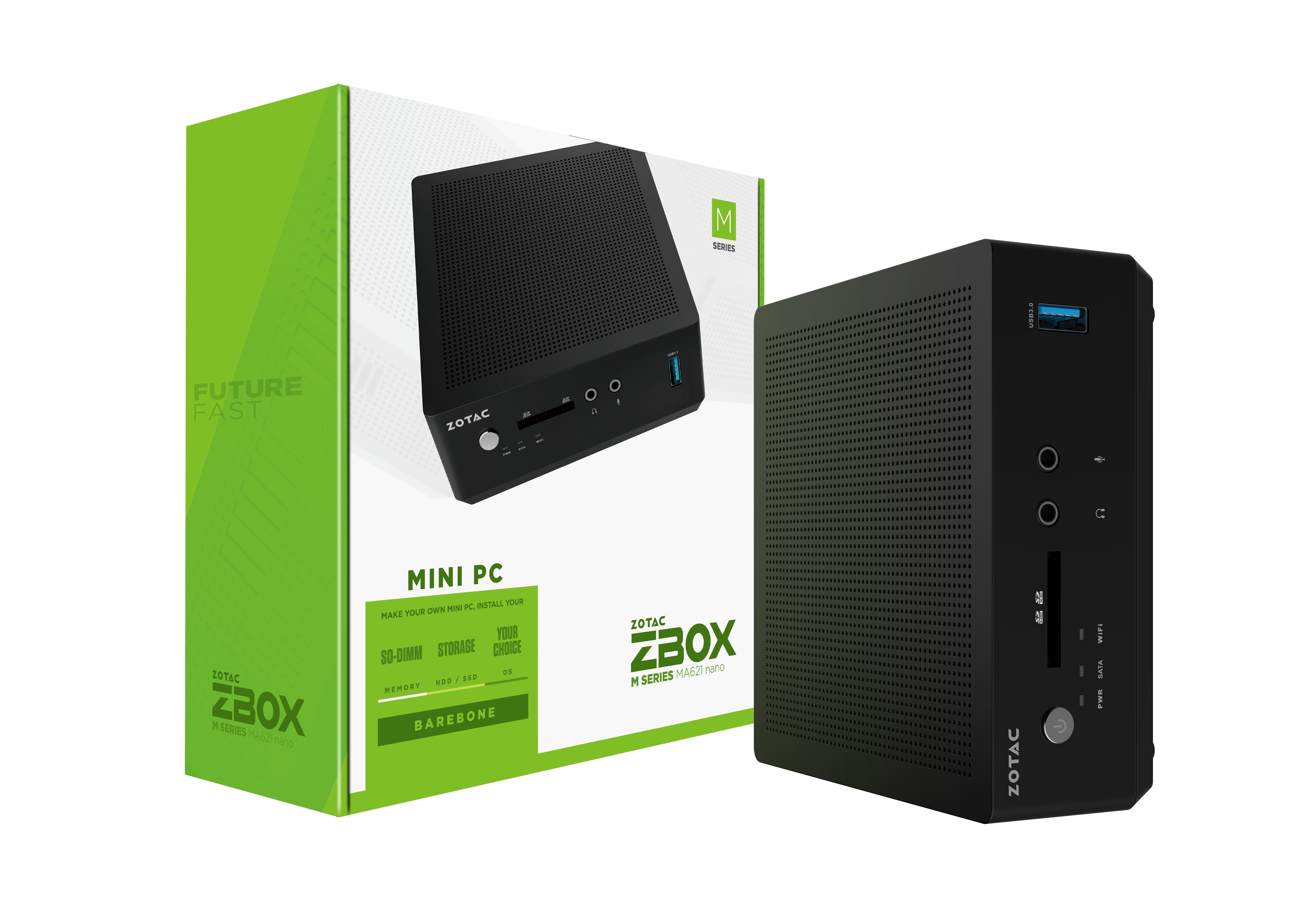 ZBOX MA621 nano (Barebone) | ZOTAC