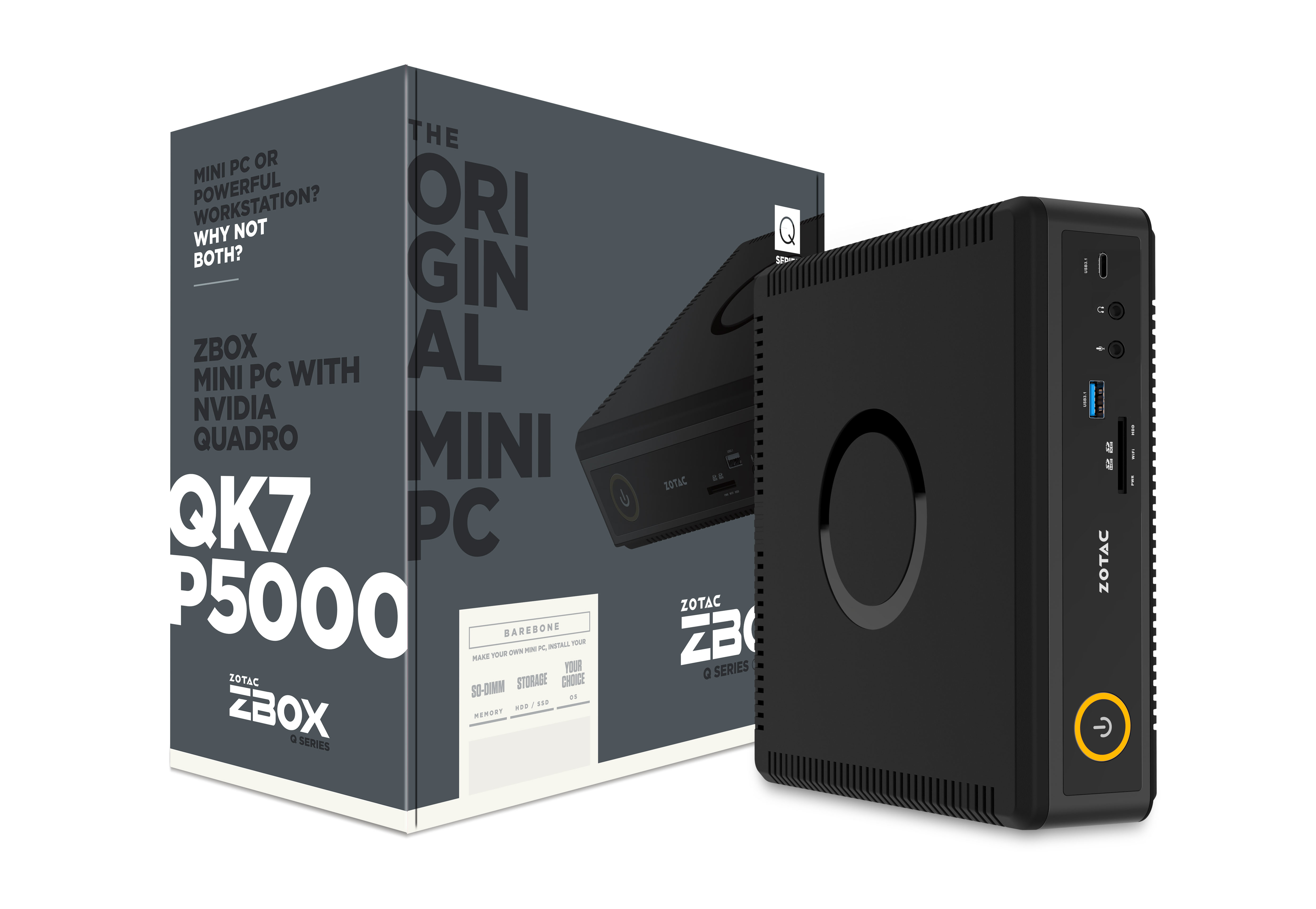 Zbox Qk7p5000 Barebone Zotac