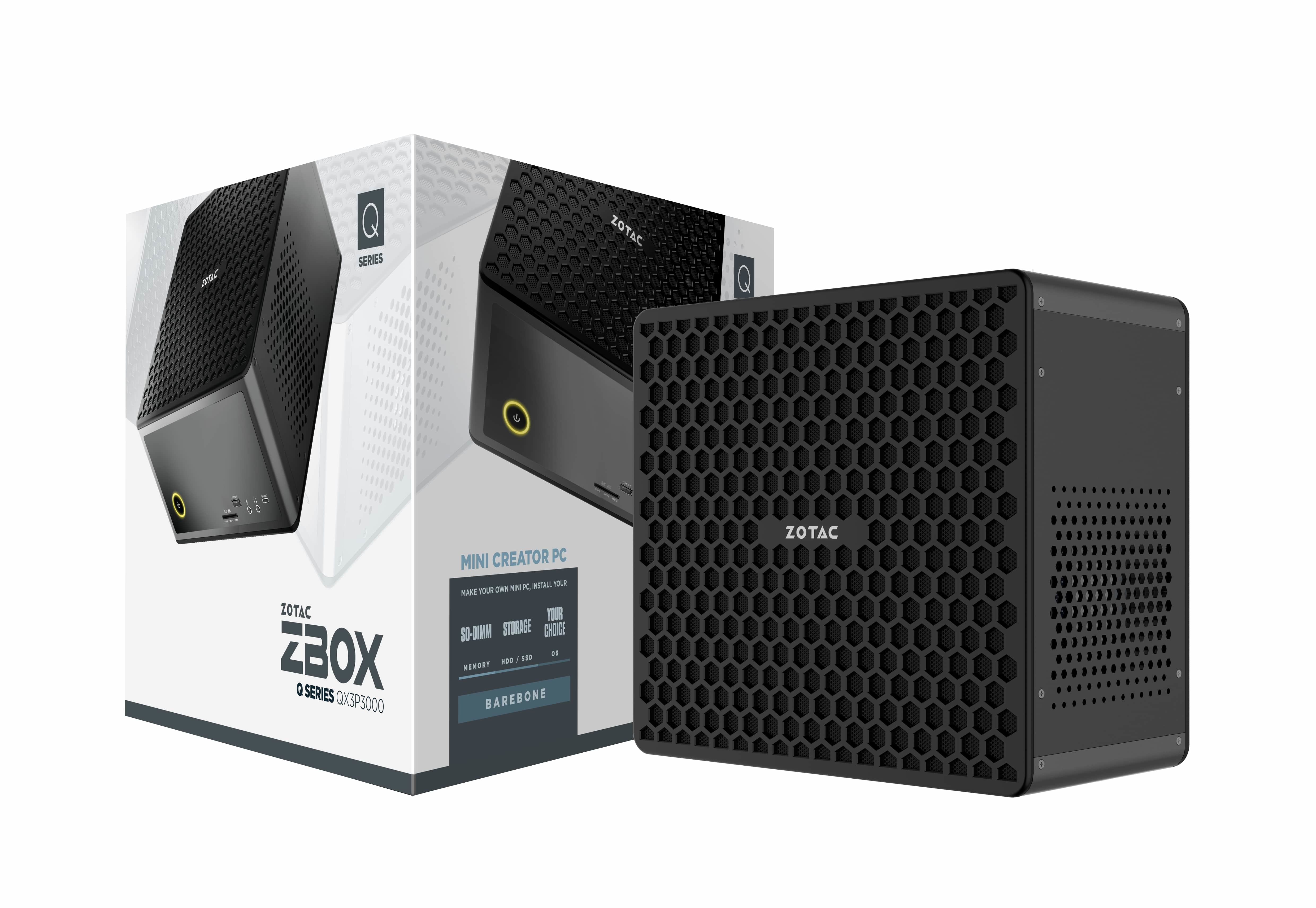 Zbox Qx3p3000 Barebone Zotac