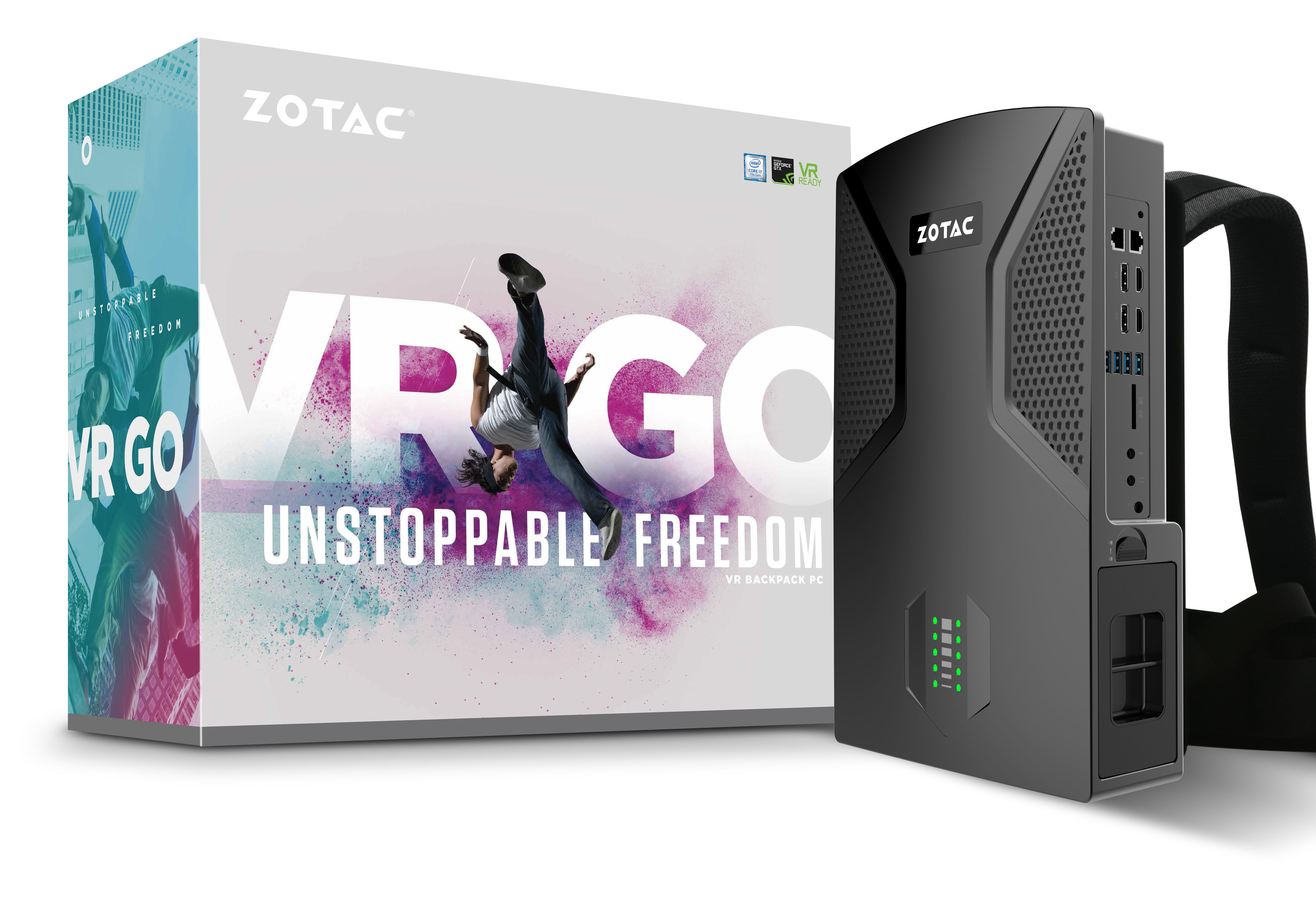 VR GO with 7th Gen Intel and Windows 10 ZOTAC