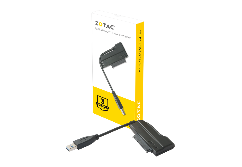 ZOTAC ASM1153E USB 3.0 zu SATA III Adapter