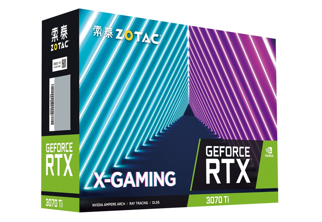 索泰 GeForce®RTX 3070Ti-8G6X X-GAMING OC