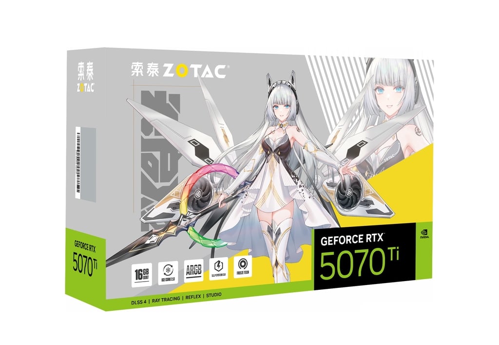 ZOTAC GEFORCE RTX 5070 Ti 16GB 天启 OC