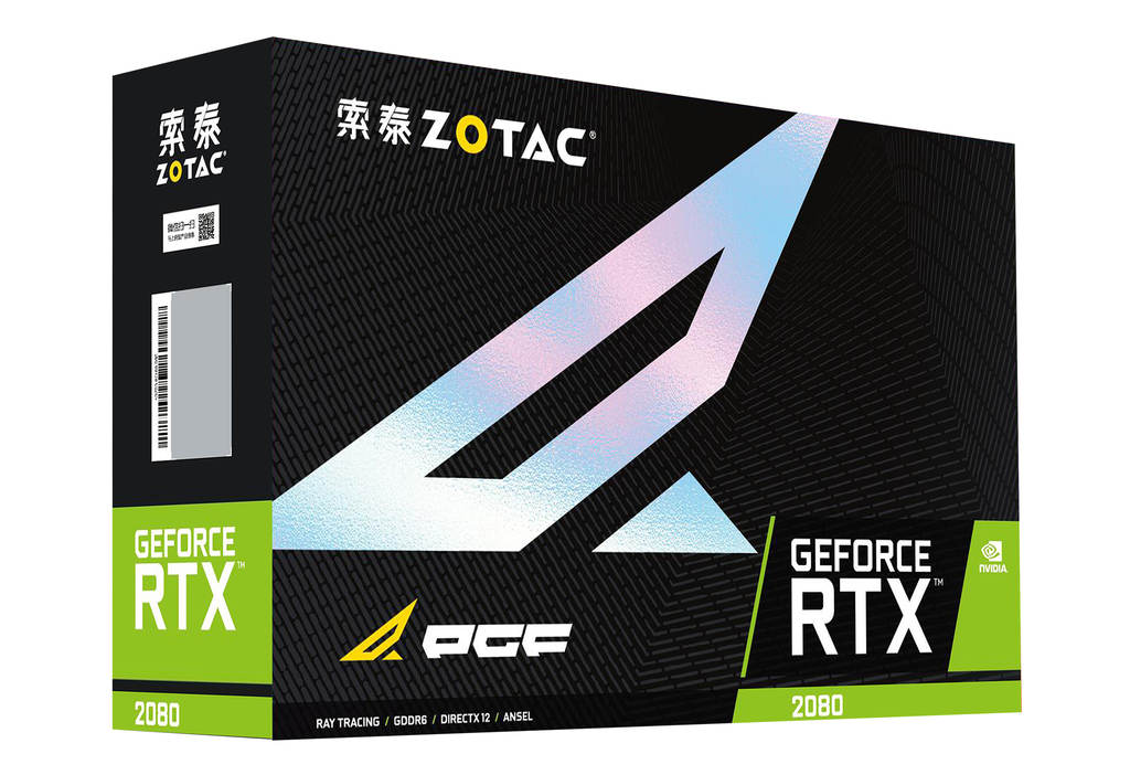 索泰 GeForce® RTX2080-8GD6 玩家力量至尊PGF