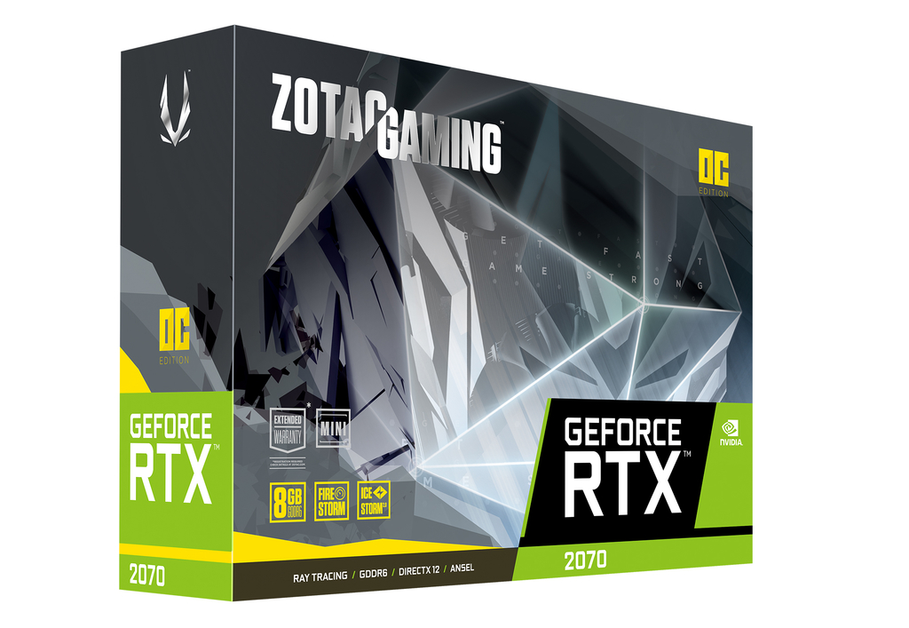 索泰 GeForce® RTX2070-8GD6 MINI OC