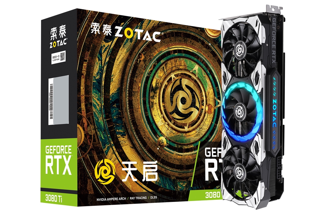 索泰 GeForce®RTX 3080Ti-12G6X 天启