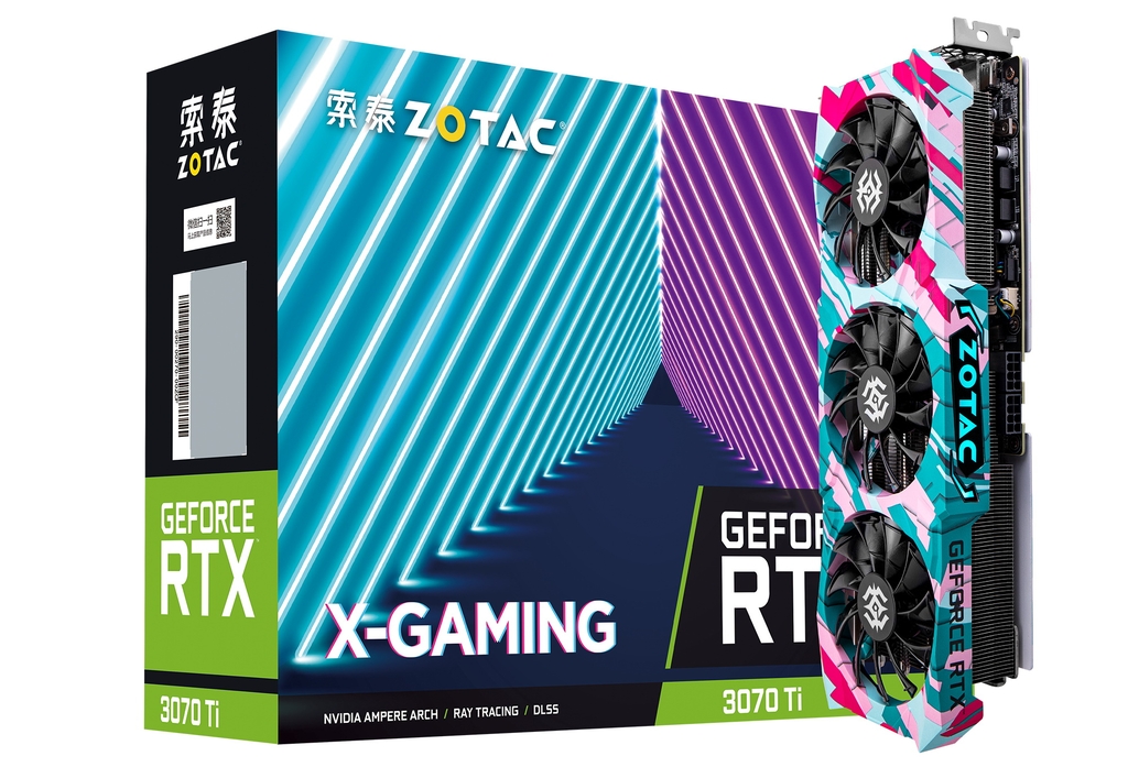 索泰 GeForce®RTX 3070Ti-8G6X X-GAMING