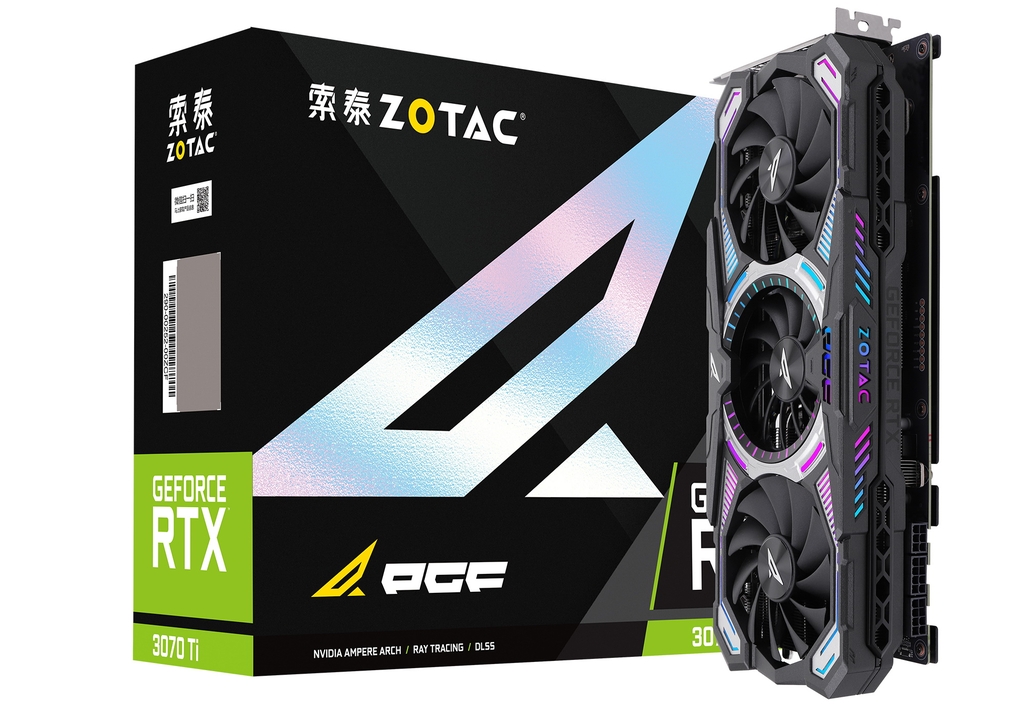 索泰 GeForce®RTX 3070Ti-8G6X PGF OC