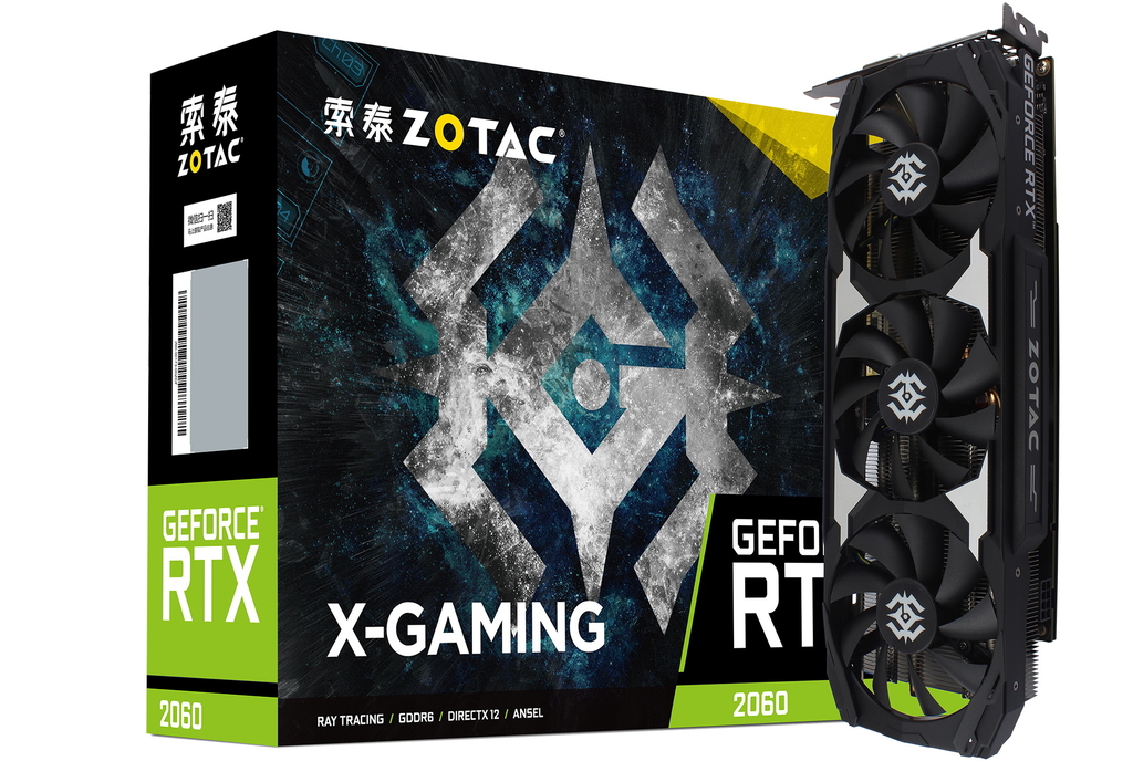 索泰 GeForce® RTX2060-6GD6 X-GAMING OC