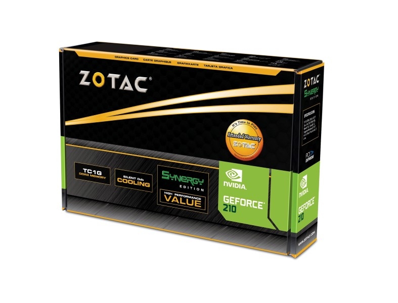 GeForce 210 Synergy Edition ZOTAC