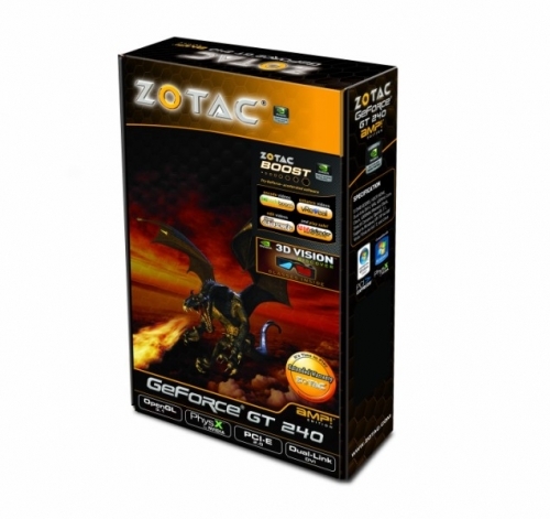 GT 240 AMP Edition ZOTAC