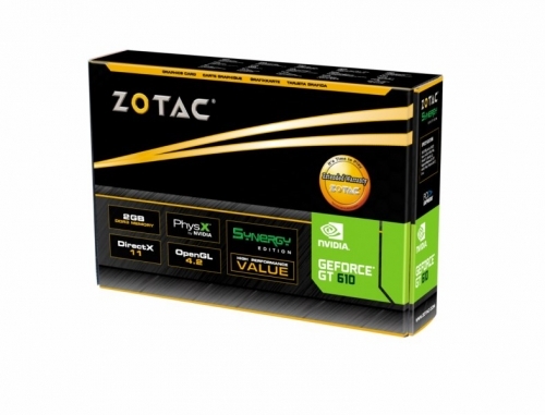 salon microphone Faithfully GeForce ® GT 610 Synergy 2GB | ZOTAC