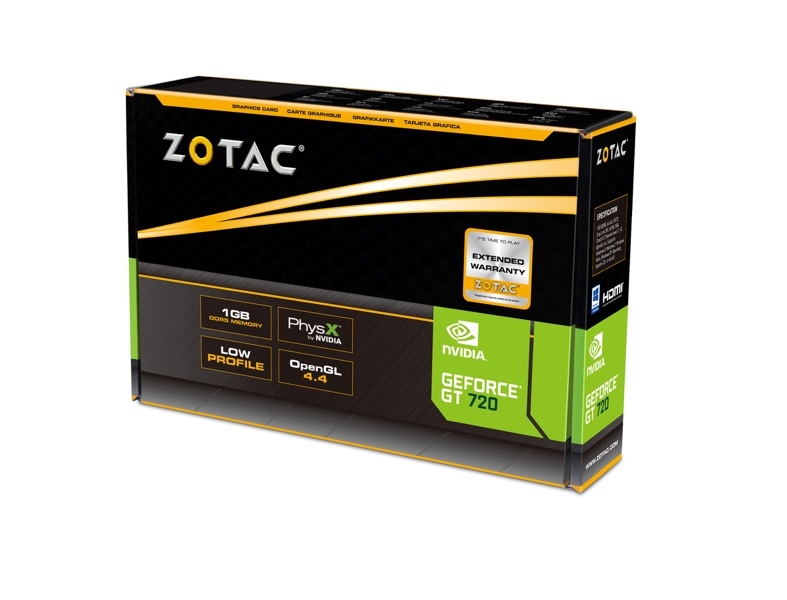 ZOTAC GeForce® GT 720 1GB DDR5