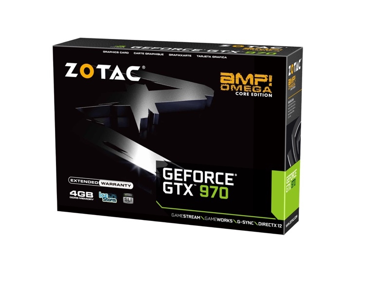 ZOTAC GeForce® GTX 970 AMP! Omega Core