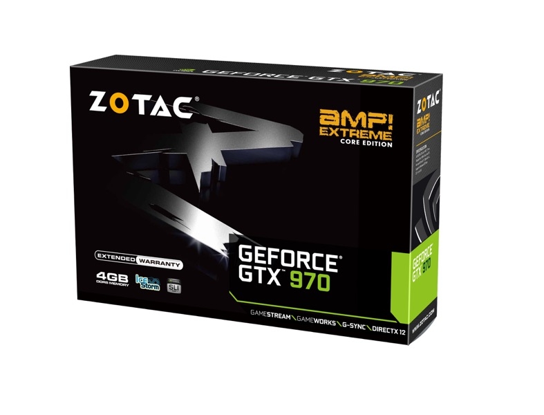 ZOTAC GeForce® GTX 970 AMP! Extreme Core